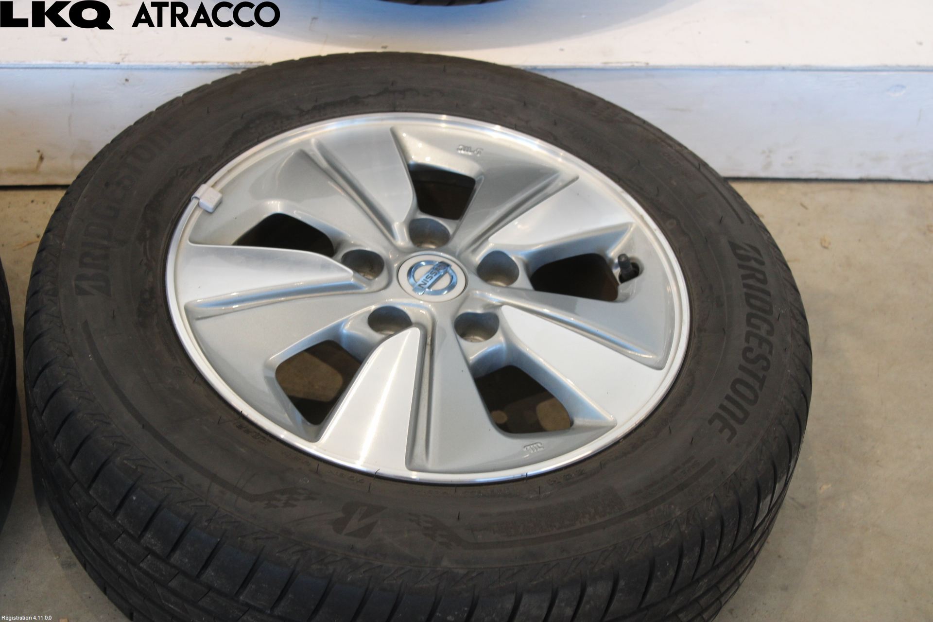 Nissan E-NV200/EVALIA Dekk Sommer På Alu Felg 4Stk