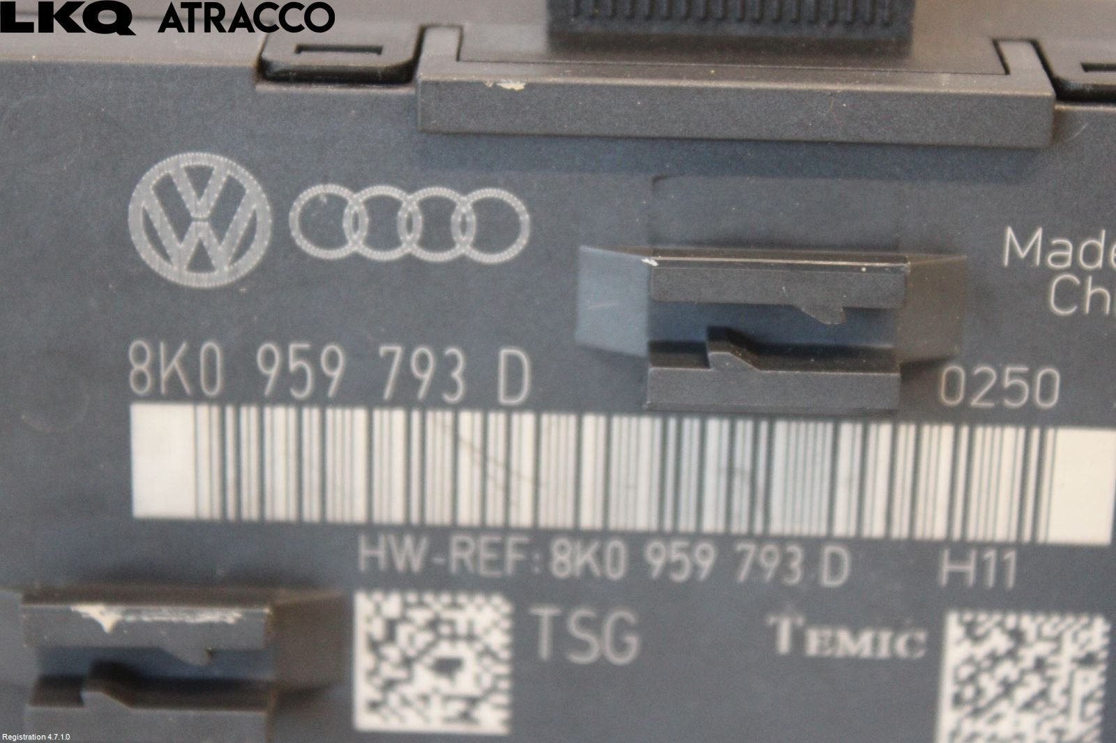 Audi Q5 09-16 Styreenhet Dør