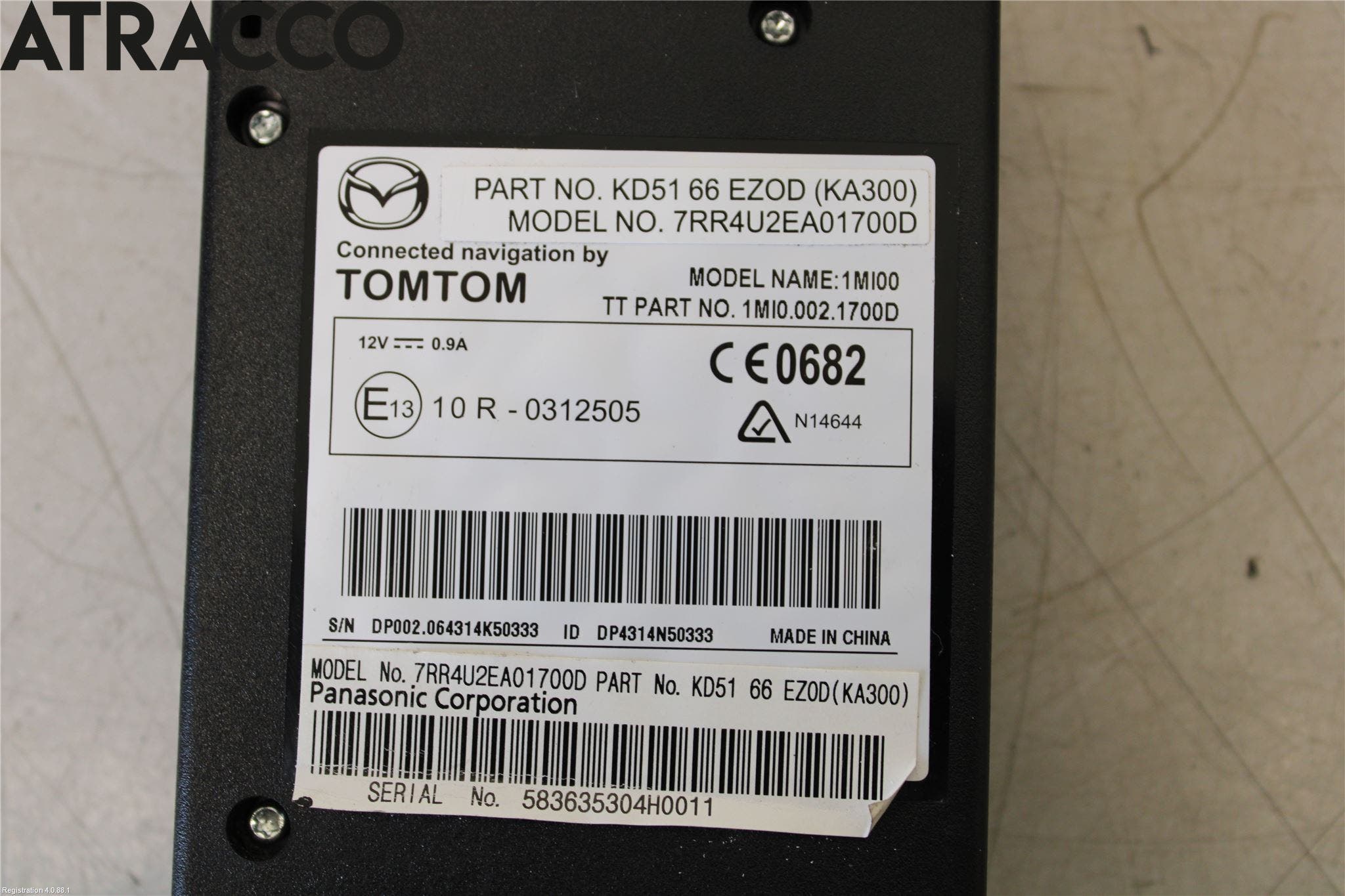 Mazda CX-5 12-17 Gps Navigator