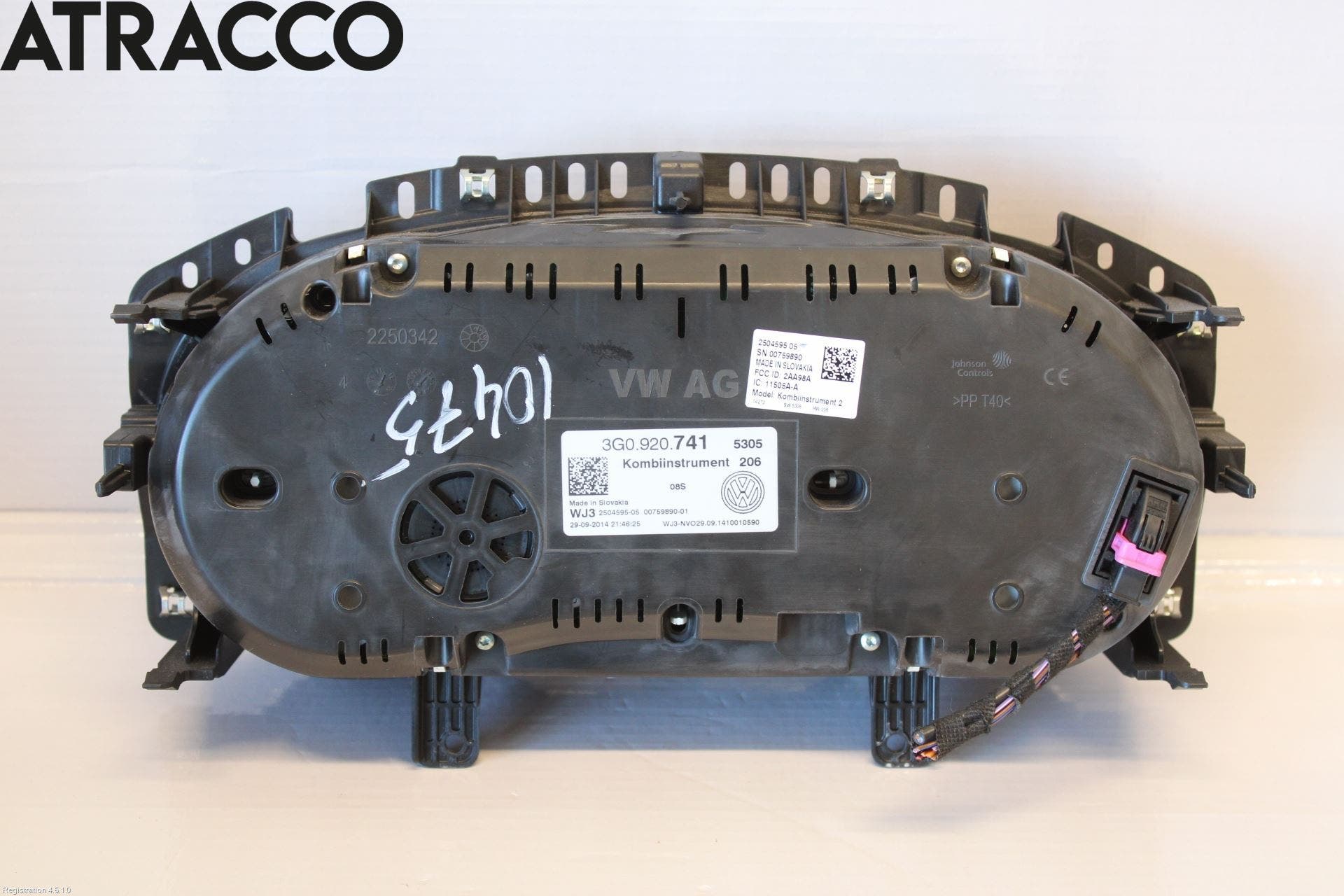 Volkswagen VW PASSAT 15-19 Instr Kombinert