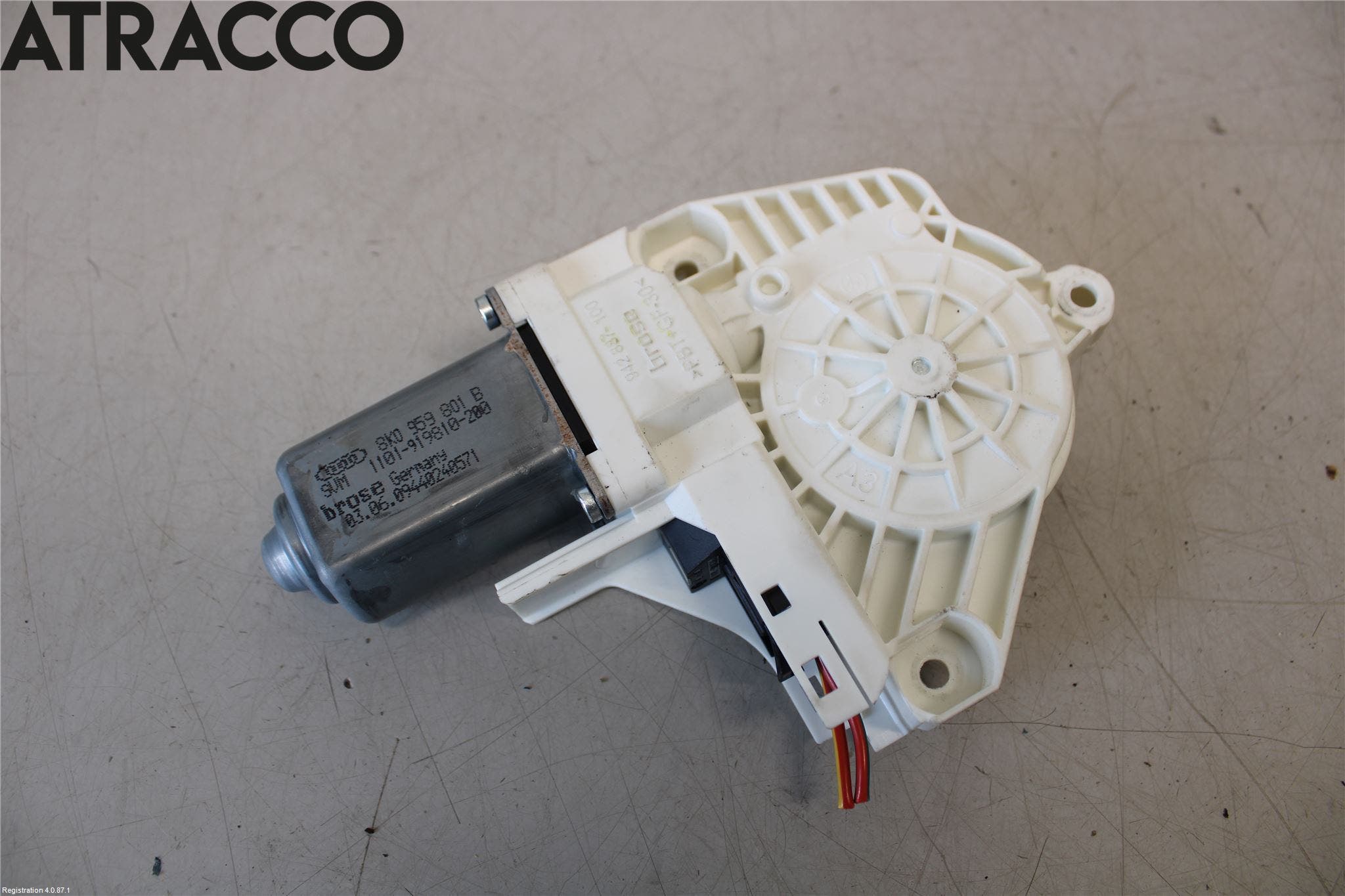 Audi Q5 09-16 Vindusheismotor