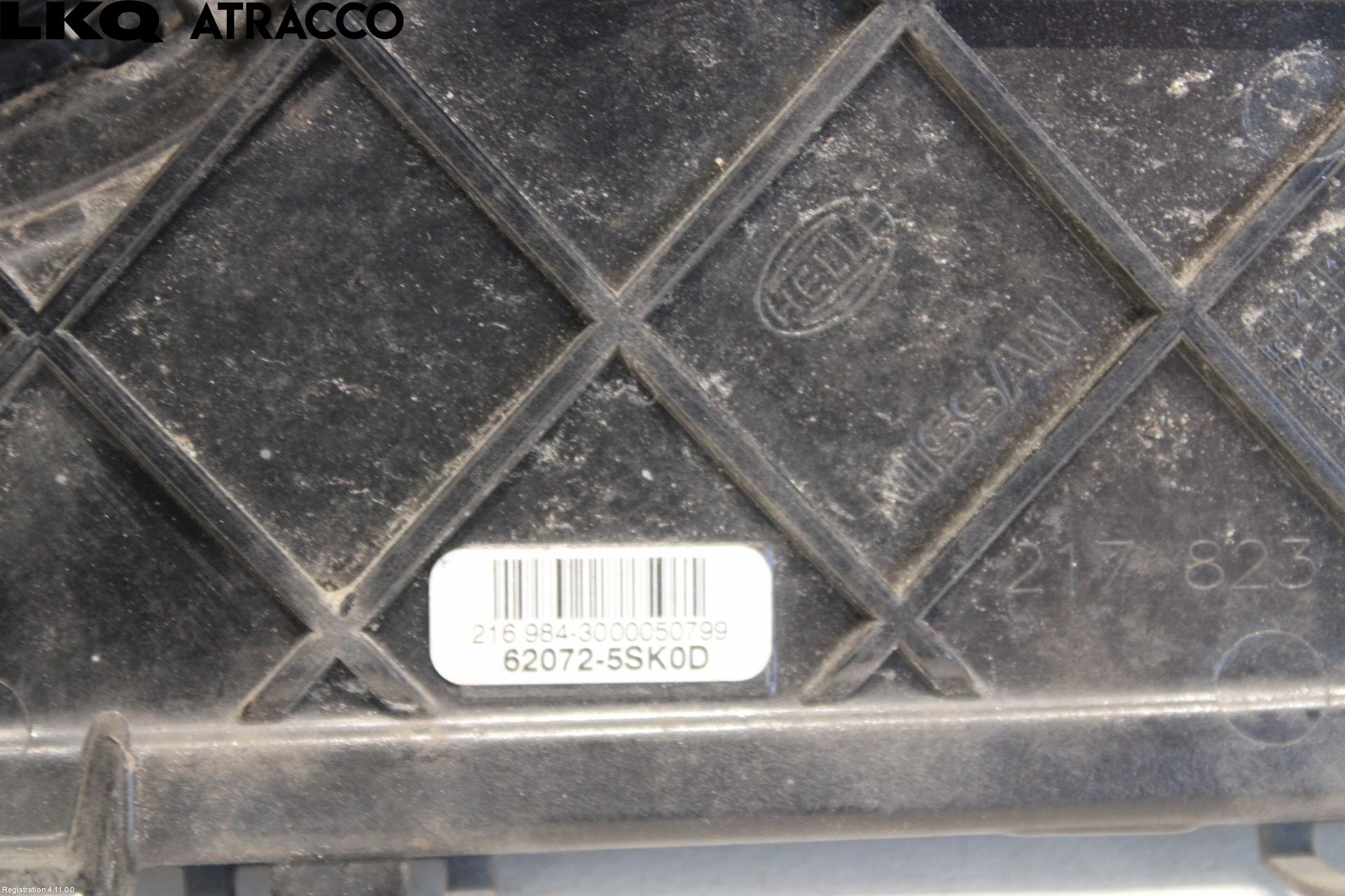 Nissan LEAF 18- Grill Komplett