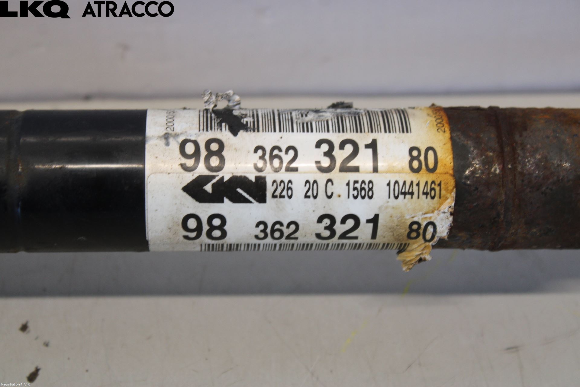 Peugeot 208/E-208 20- Drivaksel Foran Kompl Venstre