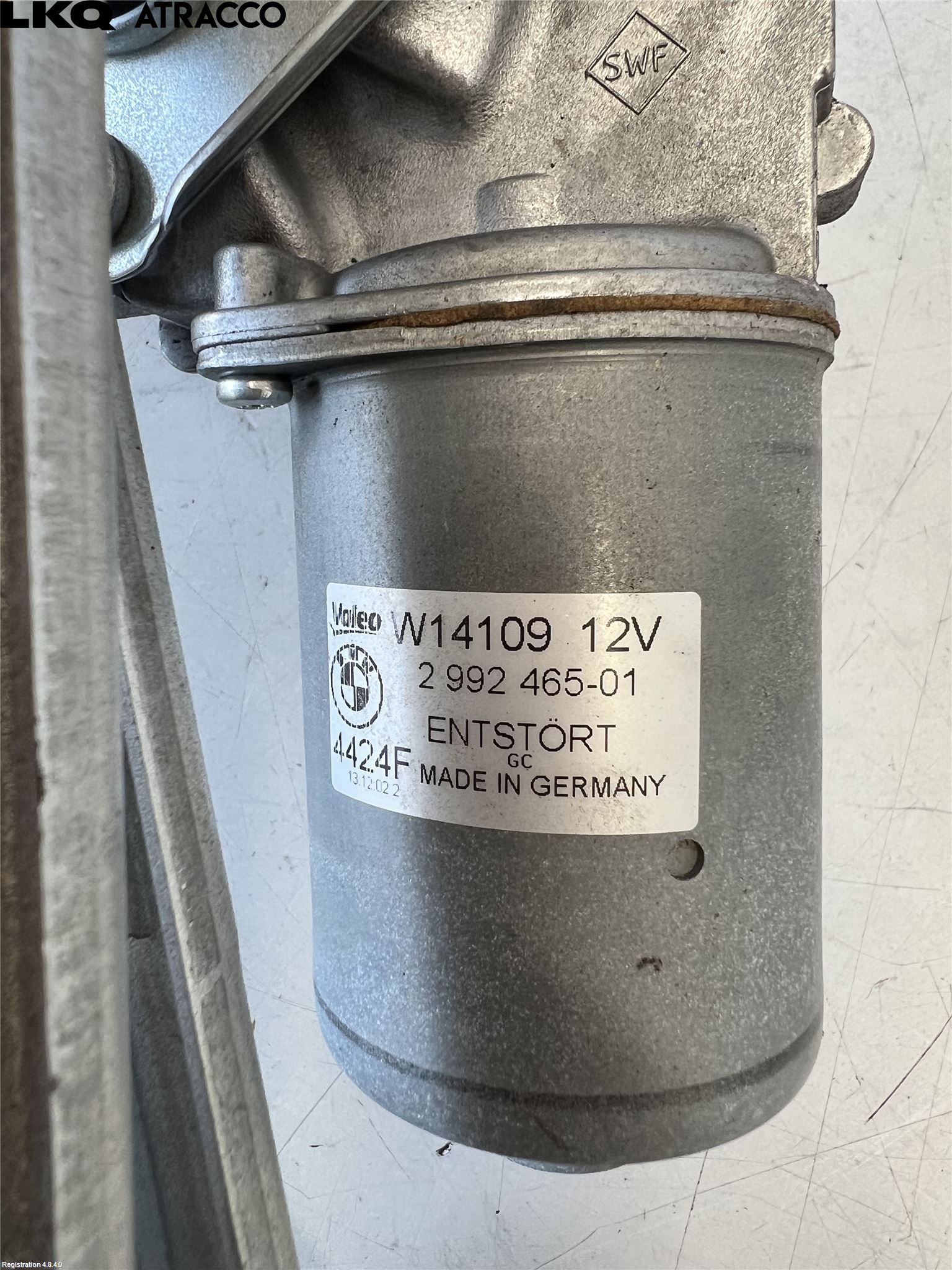 BMW X1 E84 10-15 Viskermotor Frontrute