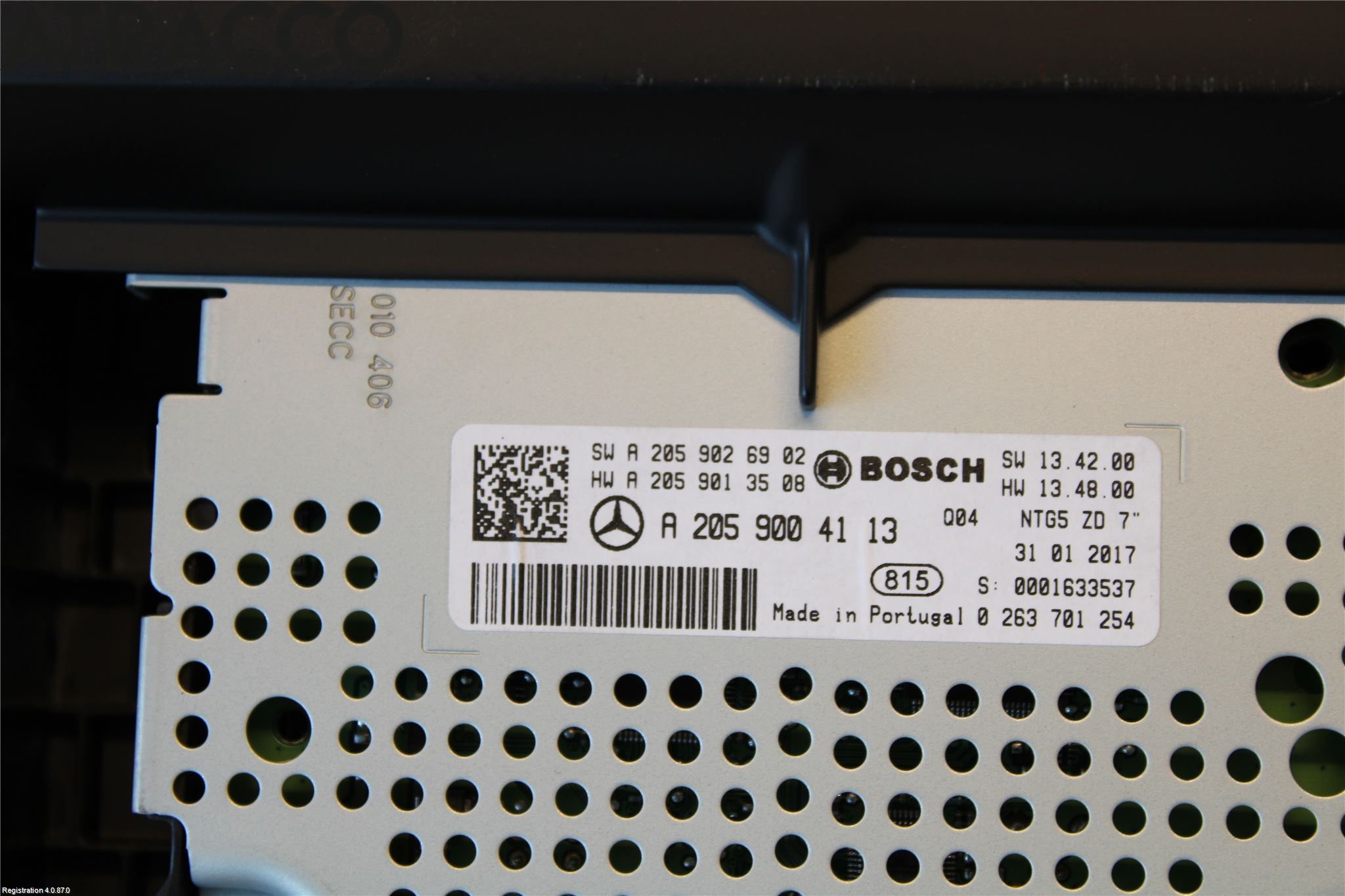 Mercedes-Benz MB C-KLASS (W205) 14-21 Multifunktionsdisplay