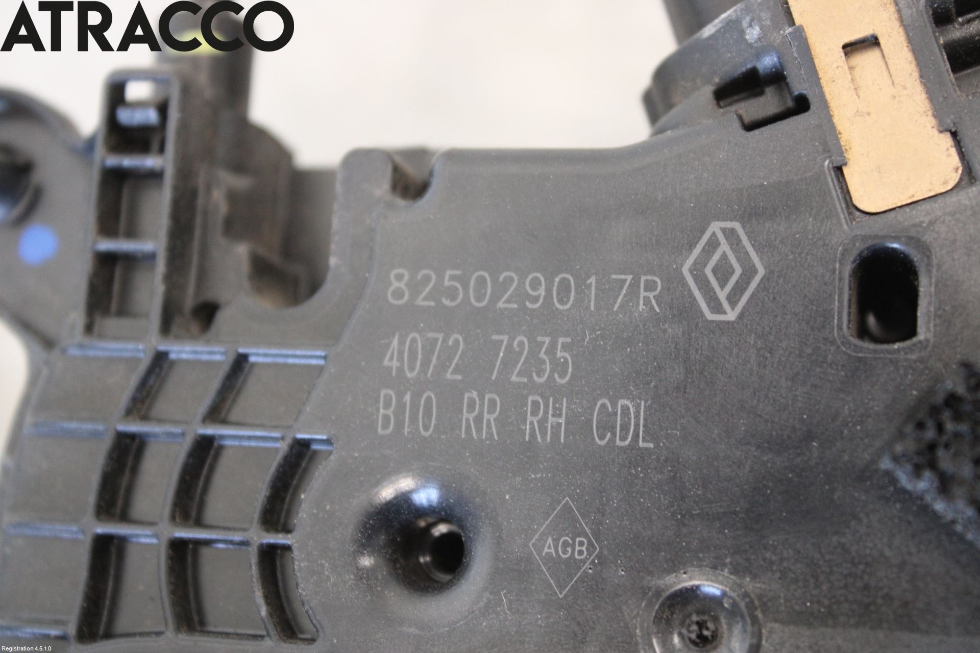 Renault ZOE/E-TECH 13- Dørlås - Låsekasse