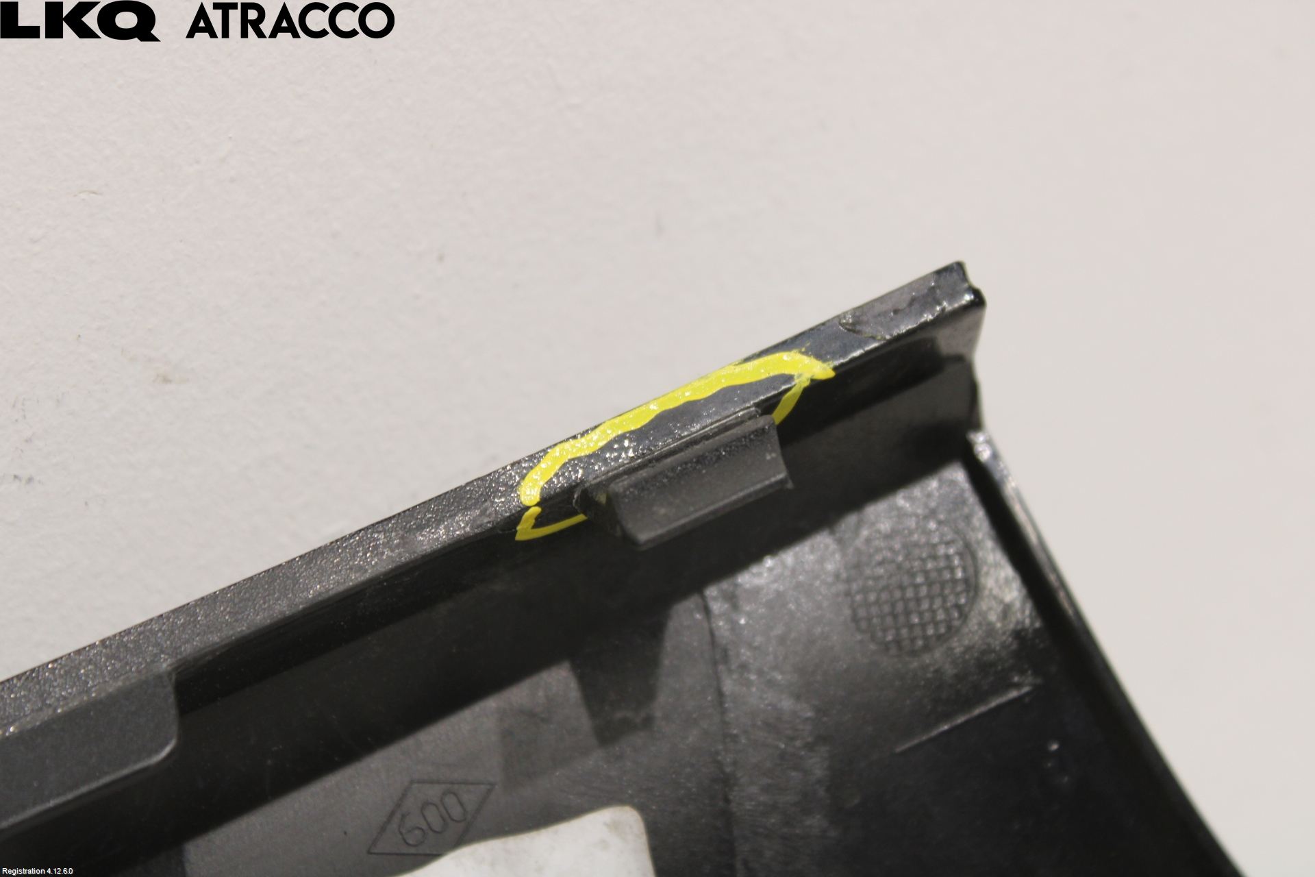 Renault ZOE/E-TECH 13- Grilldel Midt