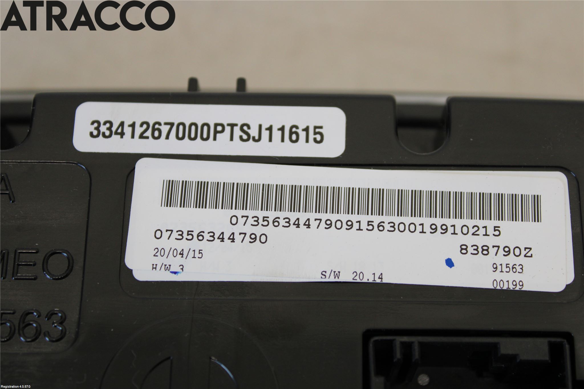 Fiat 500X 15- Varme Ac Betjening-Display