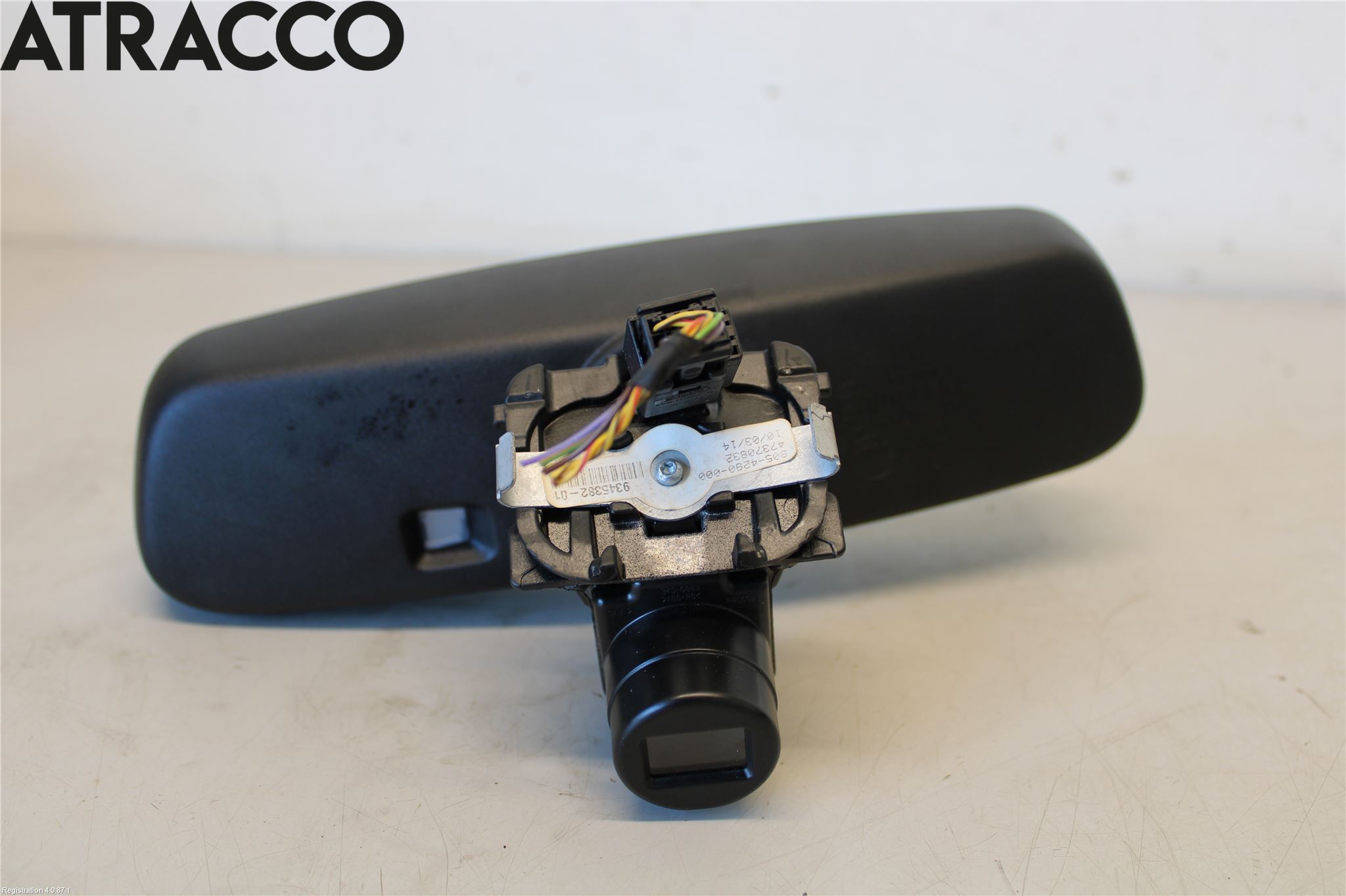 BMW 5 F10/F11/F18 09-17 Speil Innvendig El