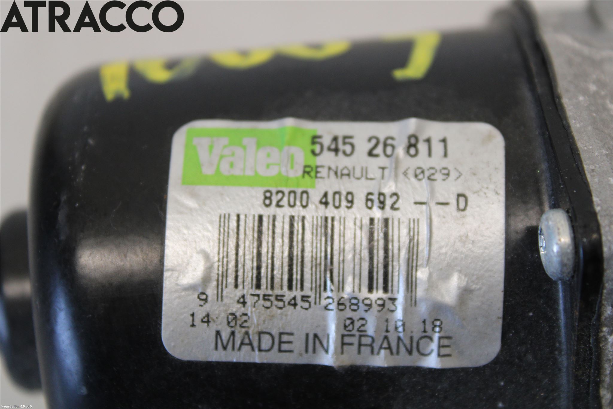 Renault KANGOO II 15-21 Viskermotor Frontrute