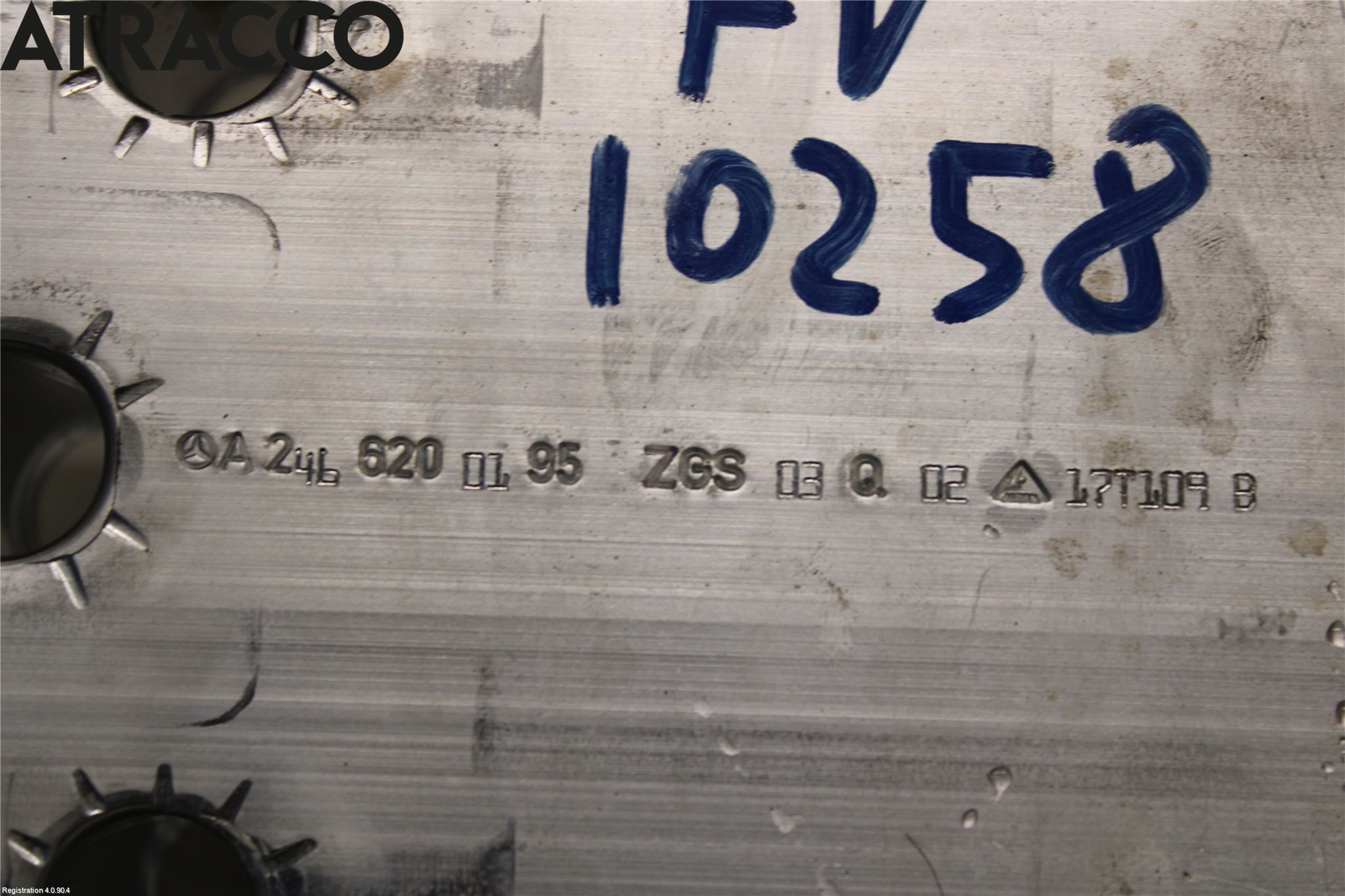 Mercedes-Benz MB B-KLASS (W246/W242) 12-19 Støtfanger Foran Feste