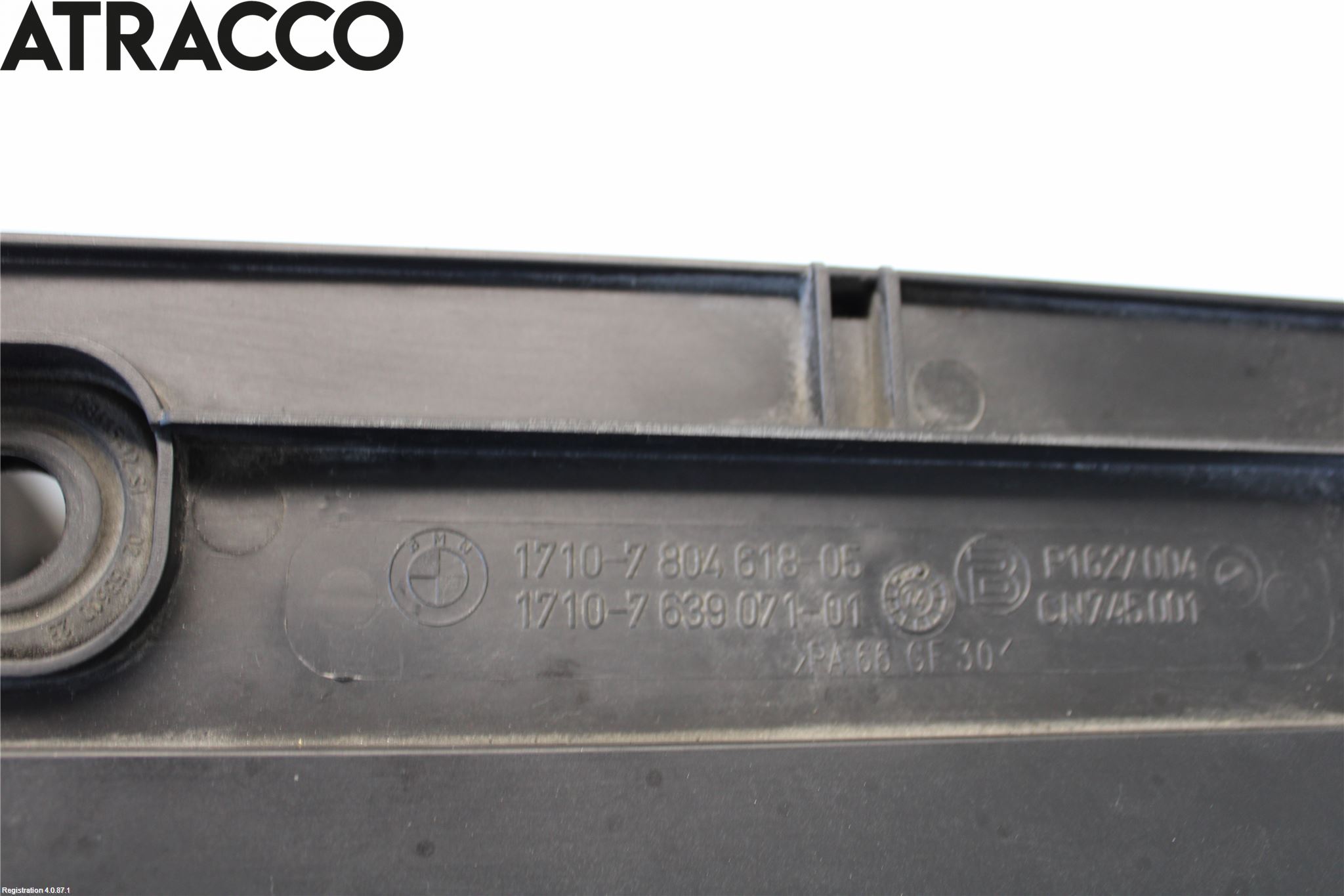 BMW 5 F10/F11/F18 09-17 Radiator Feste - Ramme - Bjelk