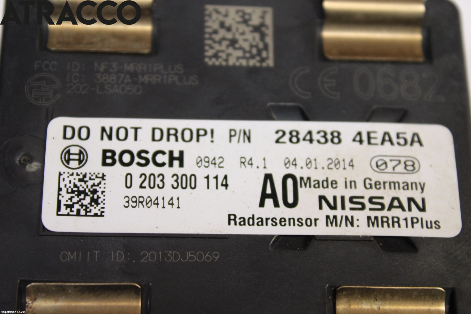 Nissan QASHQAI 14-17 Sensor Fartsbegrensning