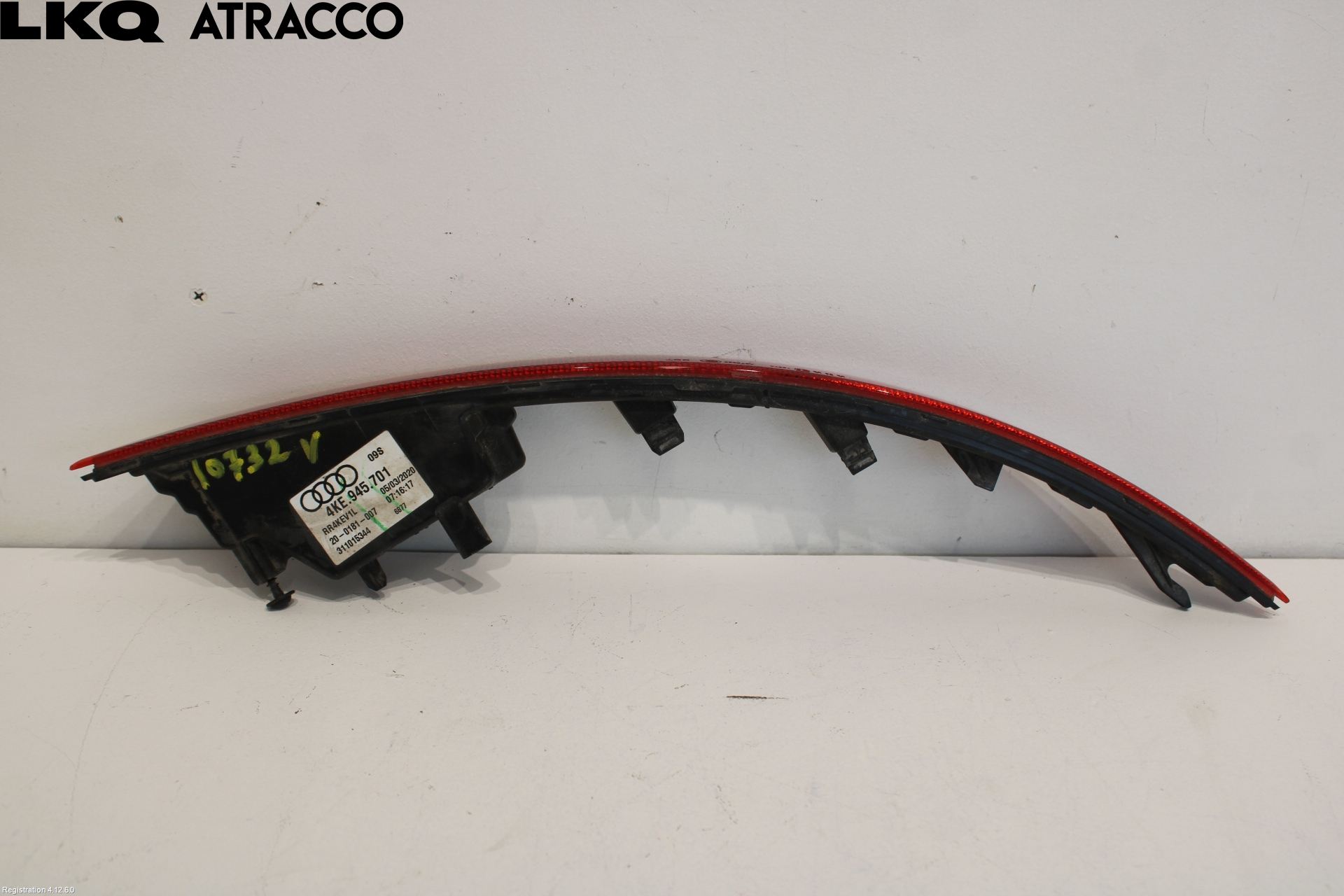 Audi E-TRON, S GE 19- Baklykt Ryggelys-Tåkelys