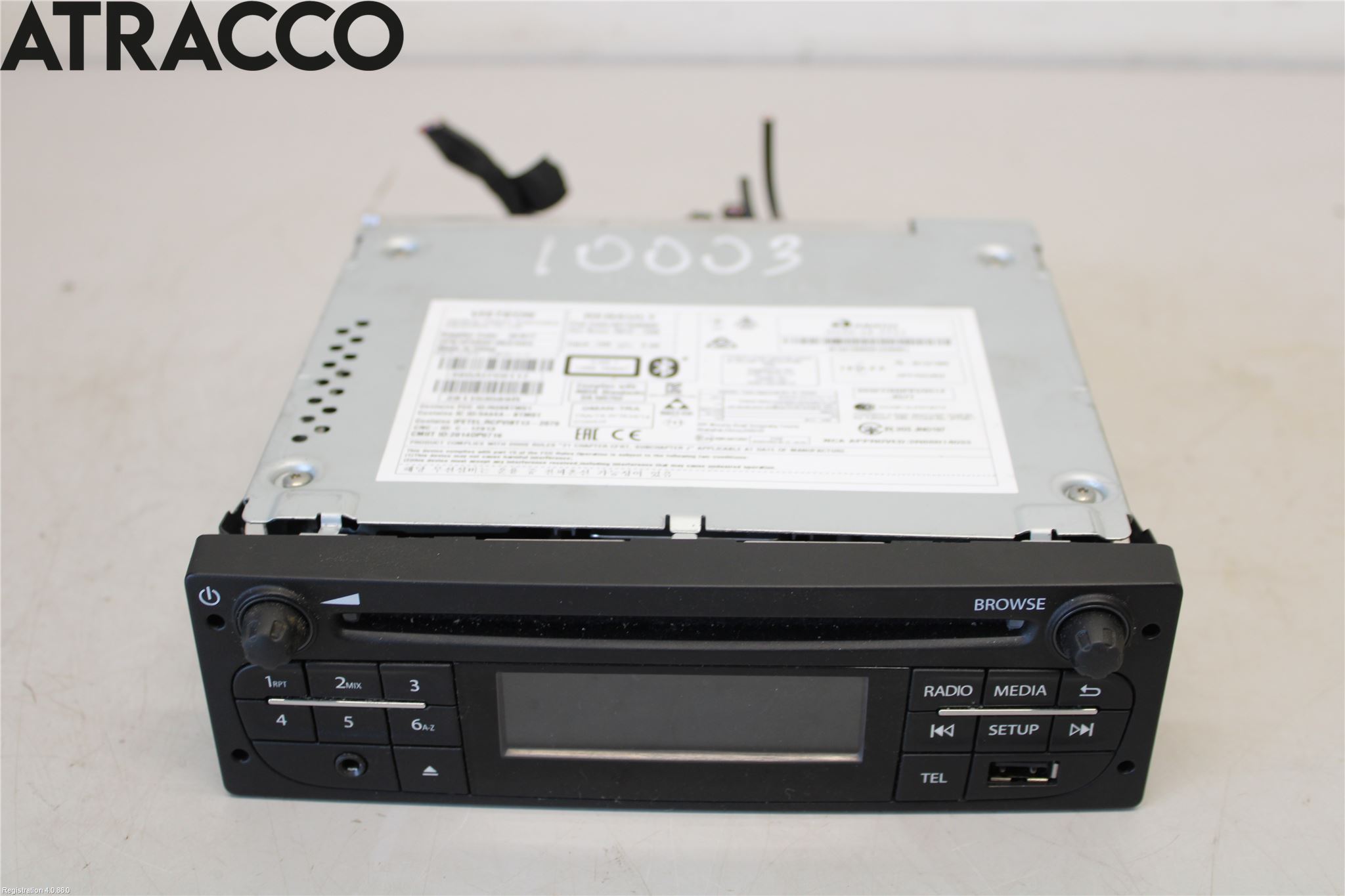 Renault KANGOO II 15-21 Stereo Radio Med Cd