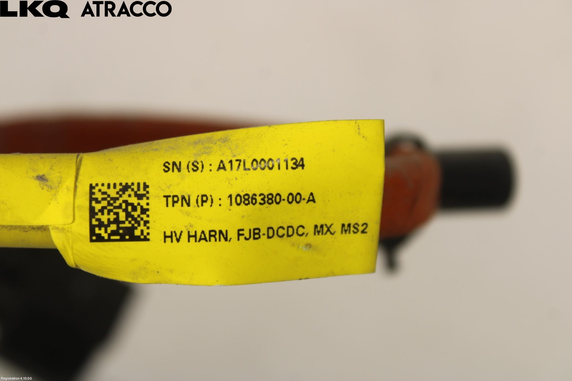 Tesla MODEL S 13- Kabelhärva Högspänning