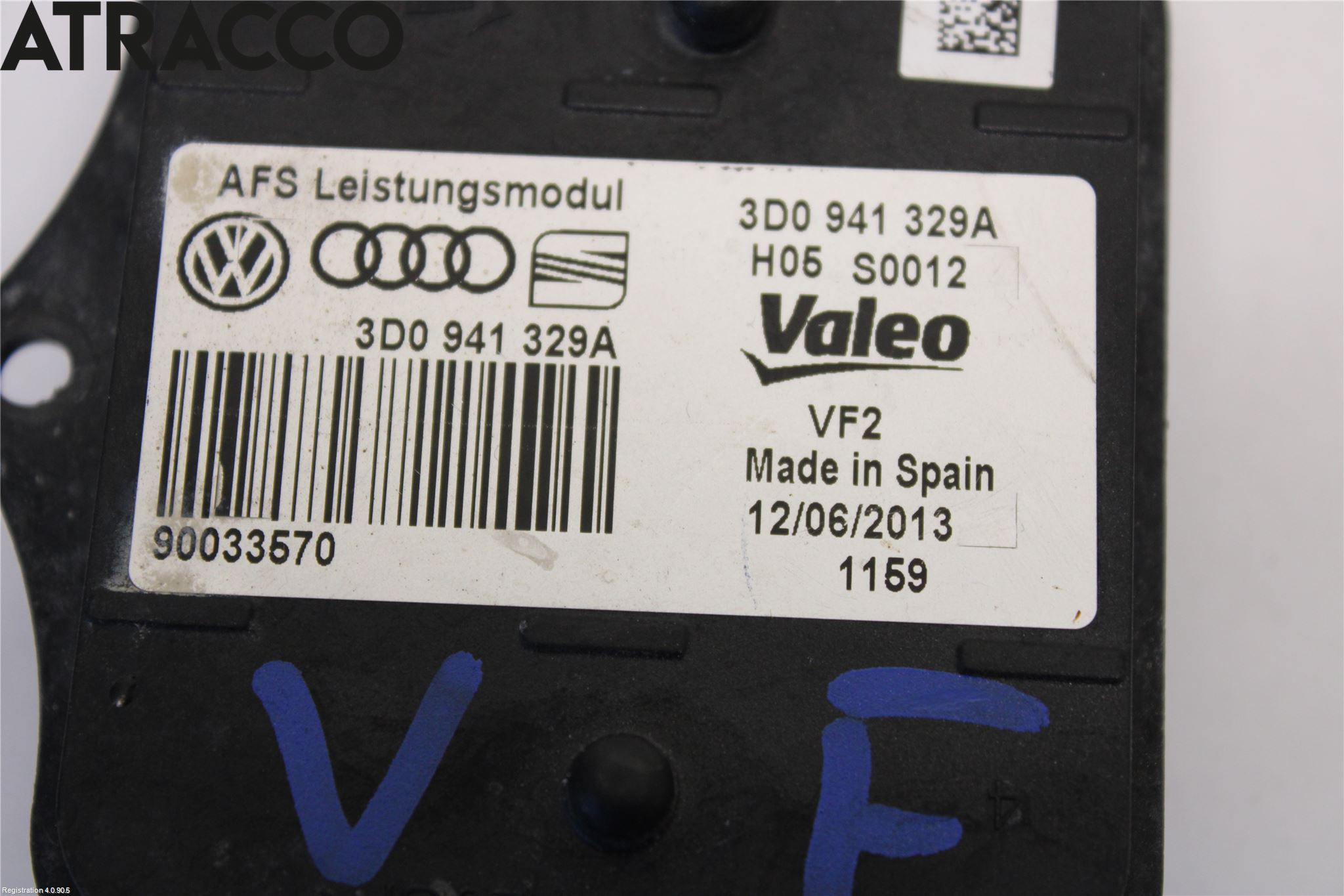 Volkswagen VW GOLF / E-GOLF VII 13-20 Styreenhet Xenon