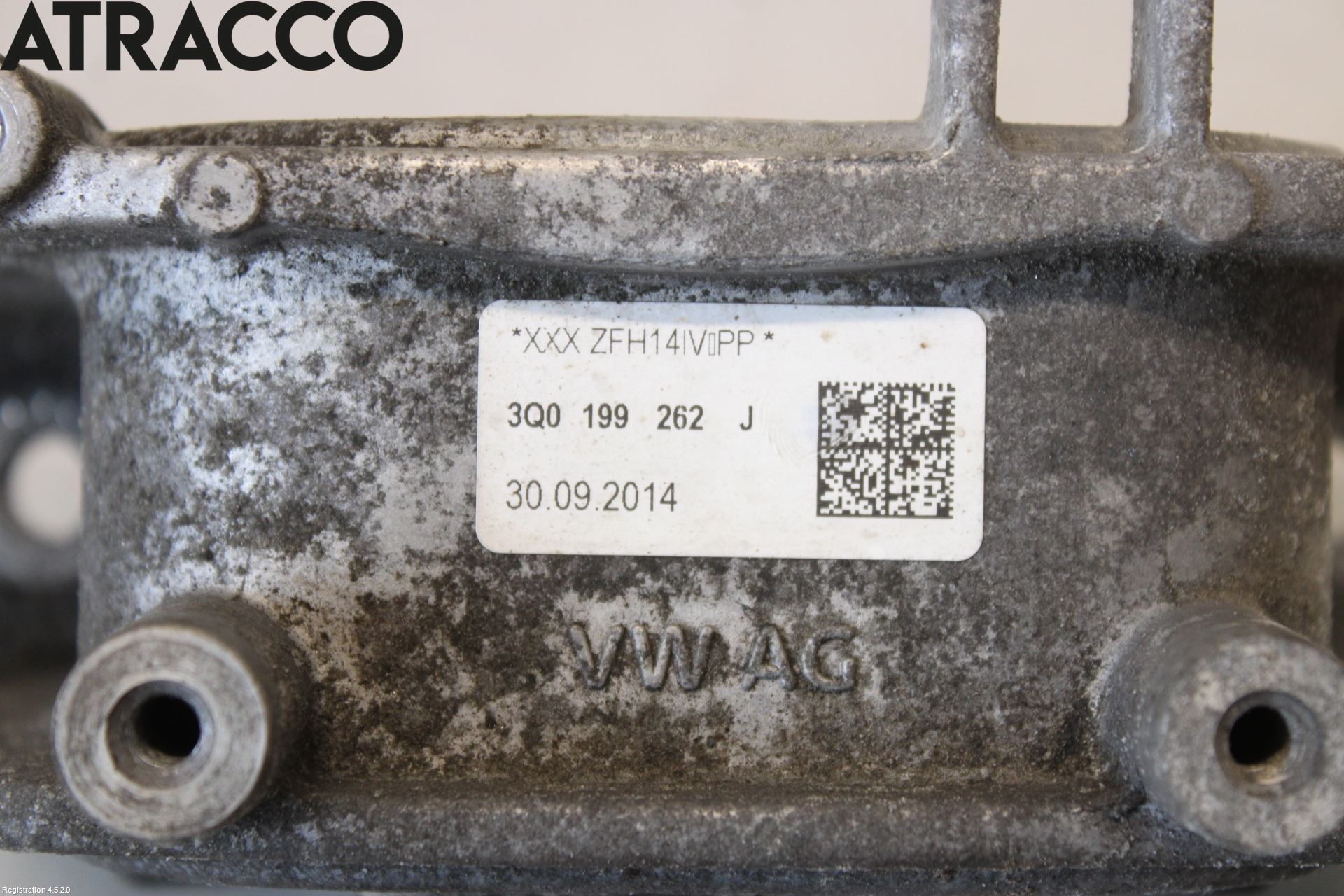 Volkswagen VW PASSAT 15-19 Motor Feste Stål-Alu