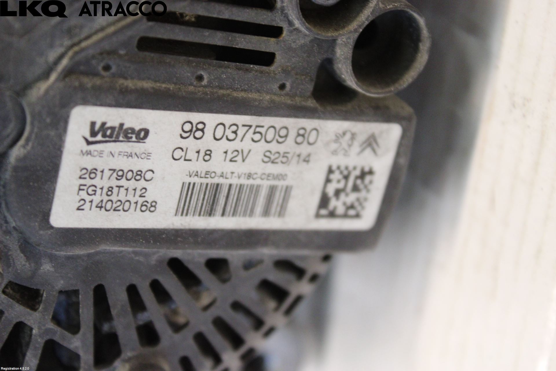 Peugeot 308 14-21 Dynamo