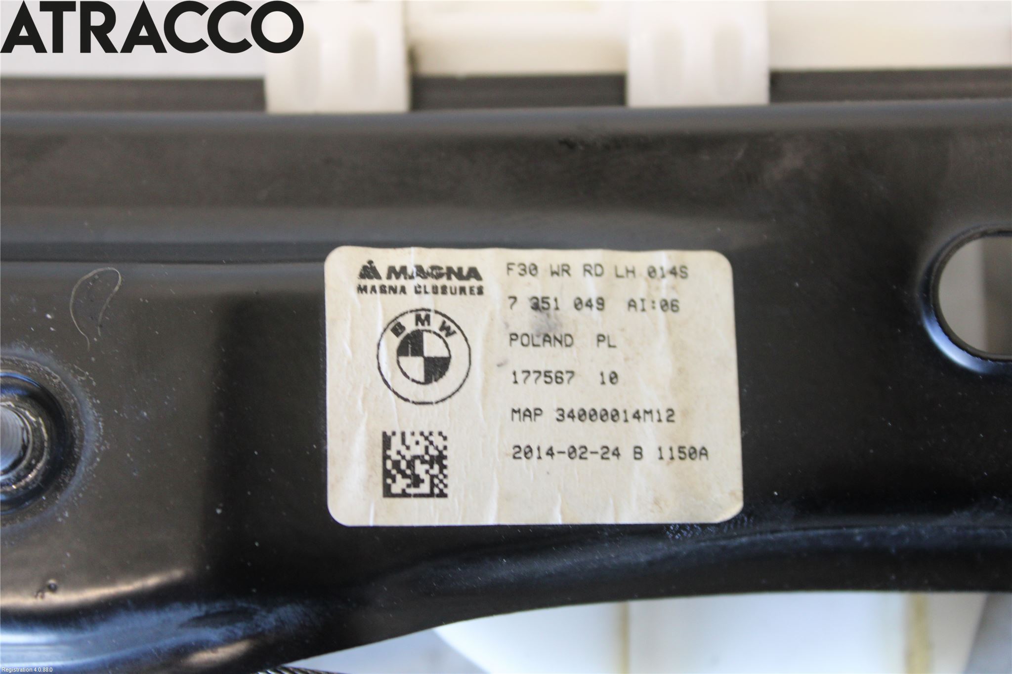 BMW 3 F30/F31/F80 12-19 Vindusheis