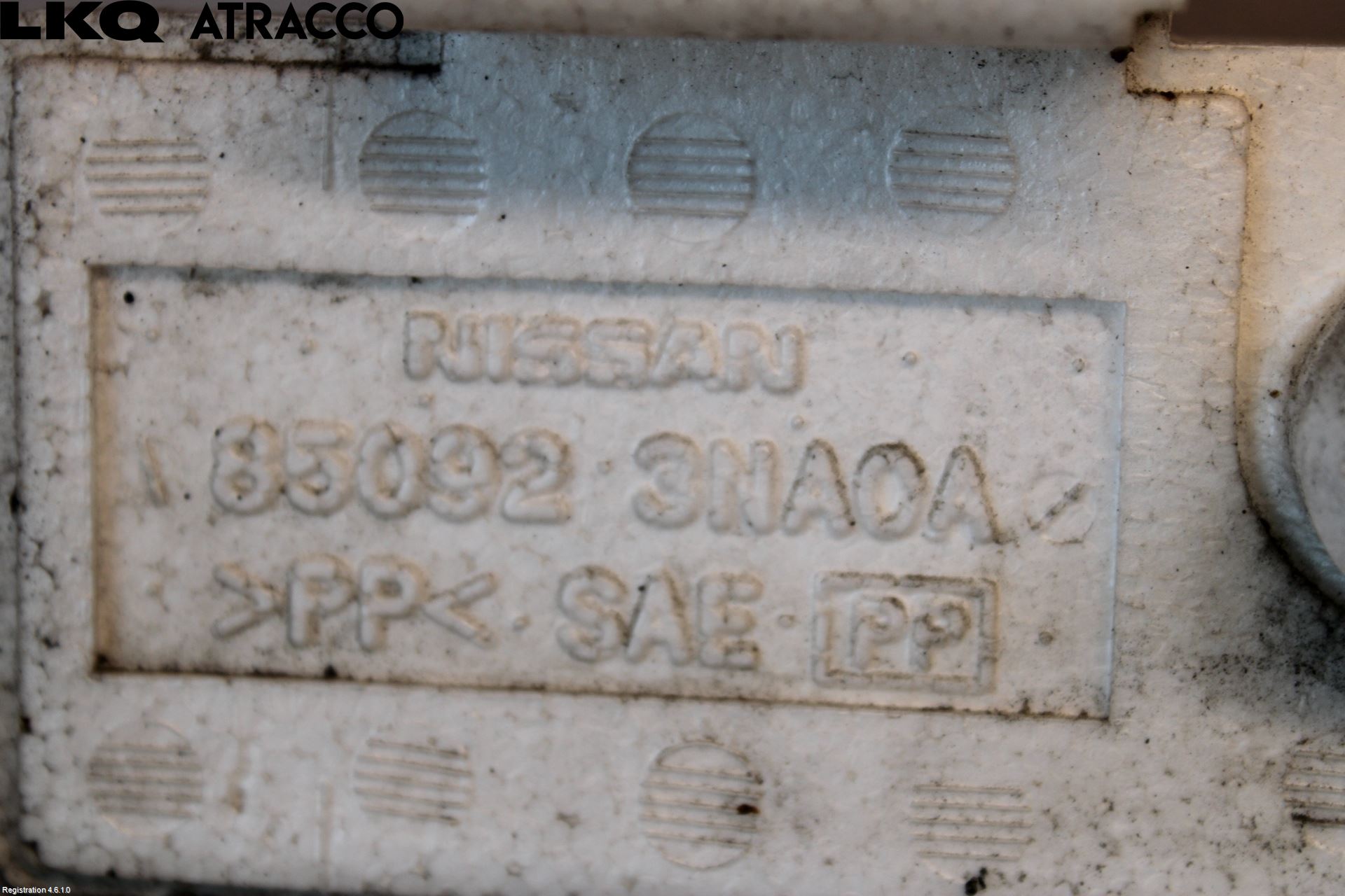 Nissan LEAF 11-17 Støtfanger Bak Deform Element