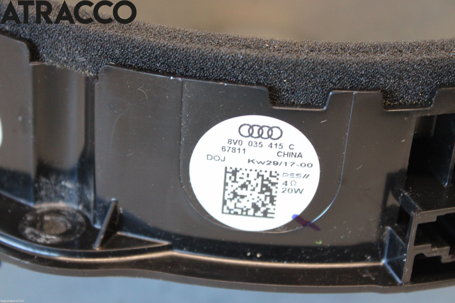 Audi Q2/SQ2 17- Innr Høyttaler