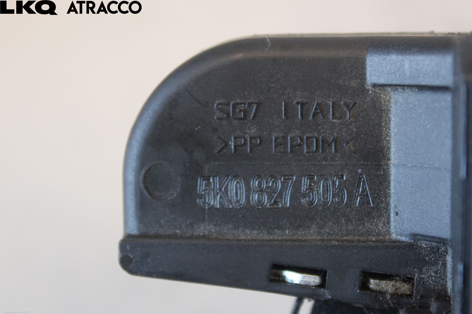 Volkswagen VW GOLF VI 09-13 Bakluke-Lokk Låsekasse