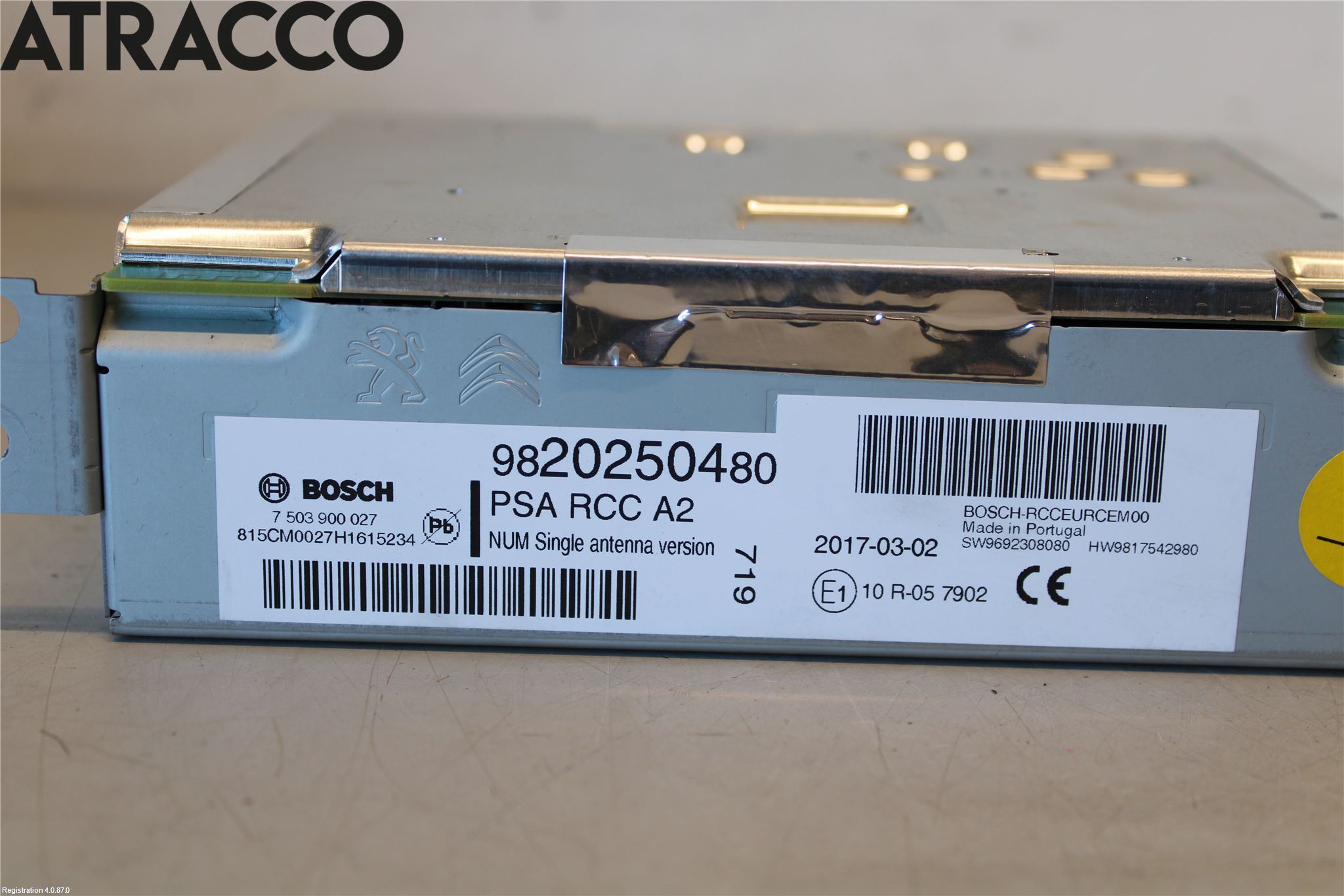 Peugeot EXPERT/E-EXPERT 17- Stereo Radio Med Cd