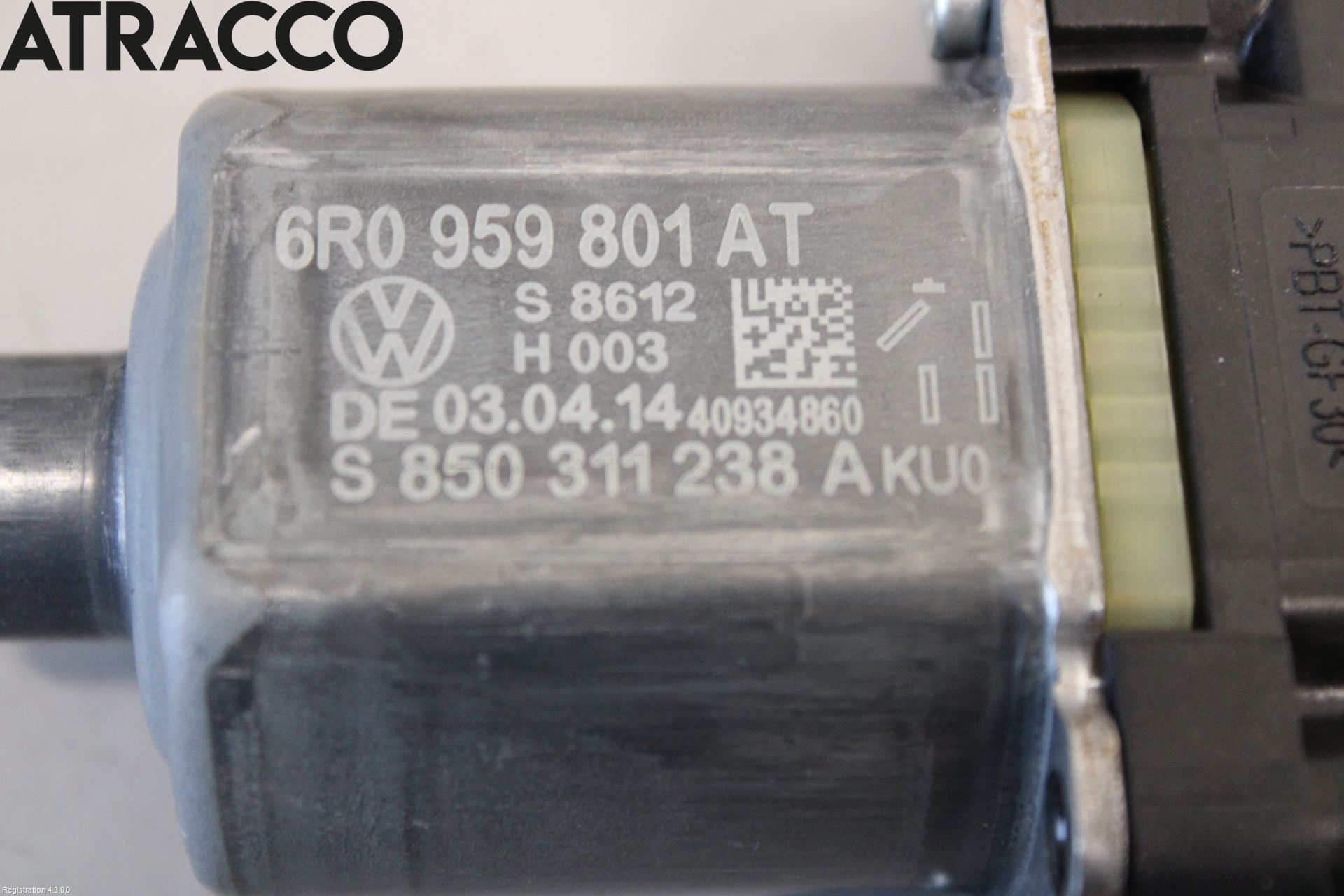 Volkswagen VW POLO 10-17 Vindusheismotor