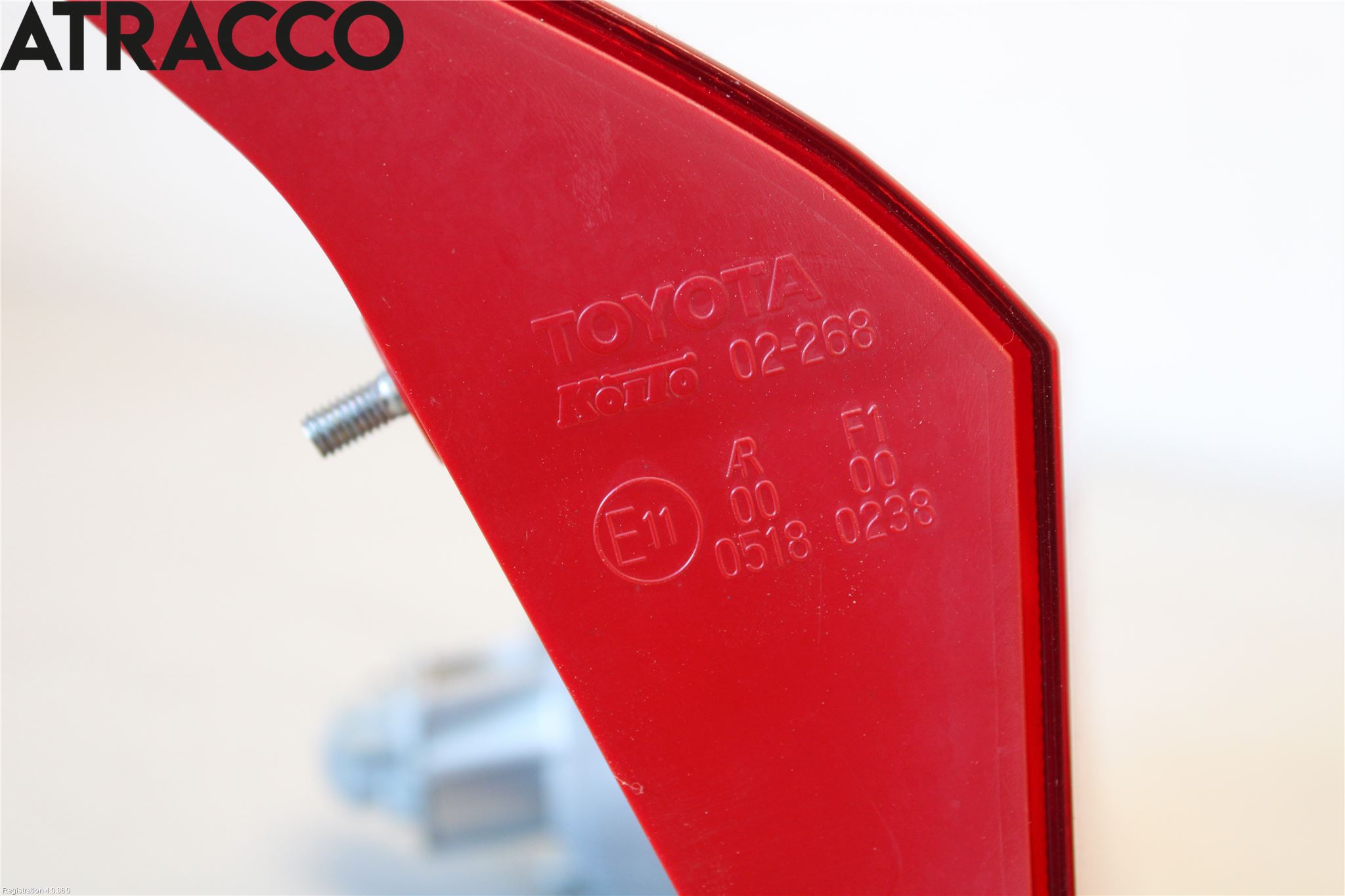 Toyota AURIS 13-19 Baklykt Venstre  På Luke(Indre