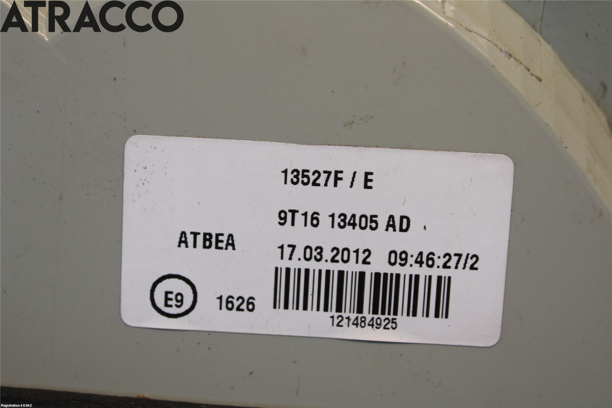 Ford TRANSIT CONNECT 03-08 Baklykt Høyre