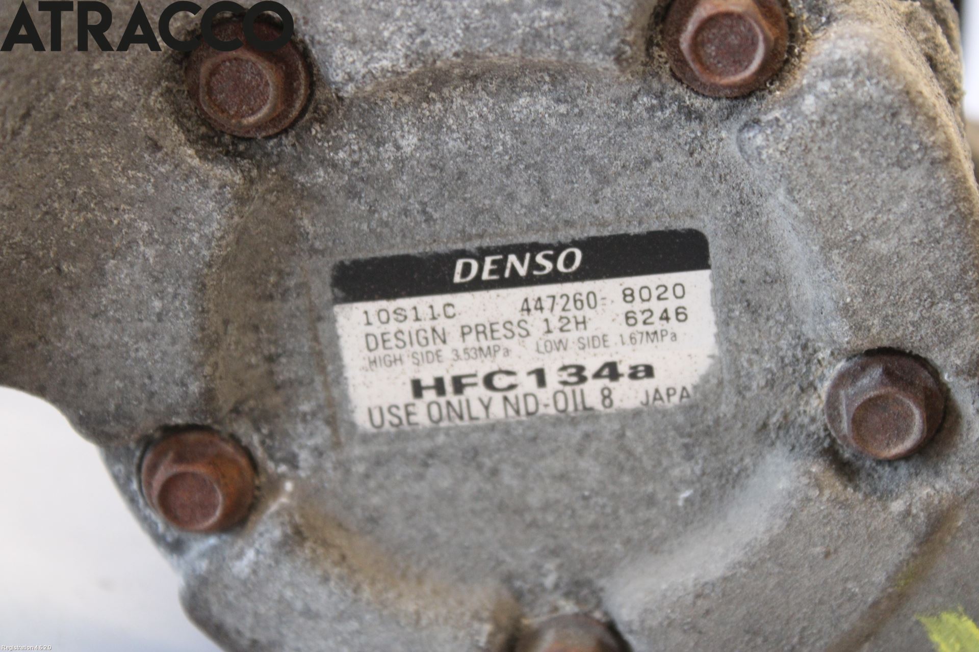 Toyota HILUX 05-16 Varme Ac Kompressor