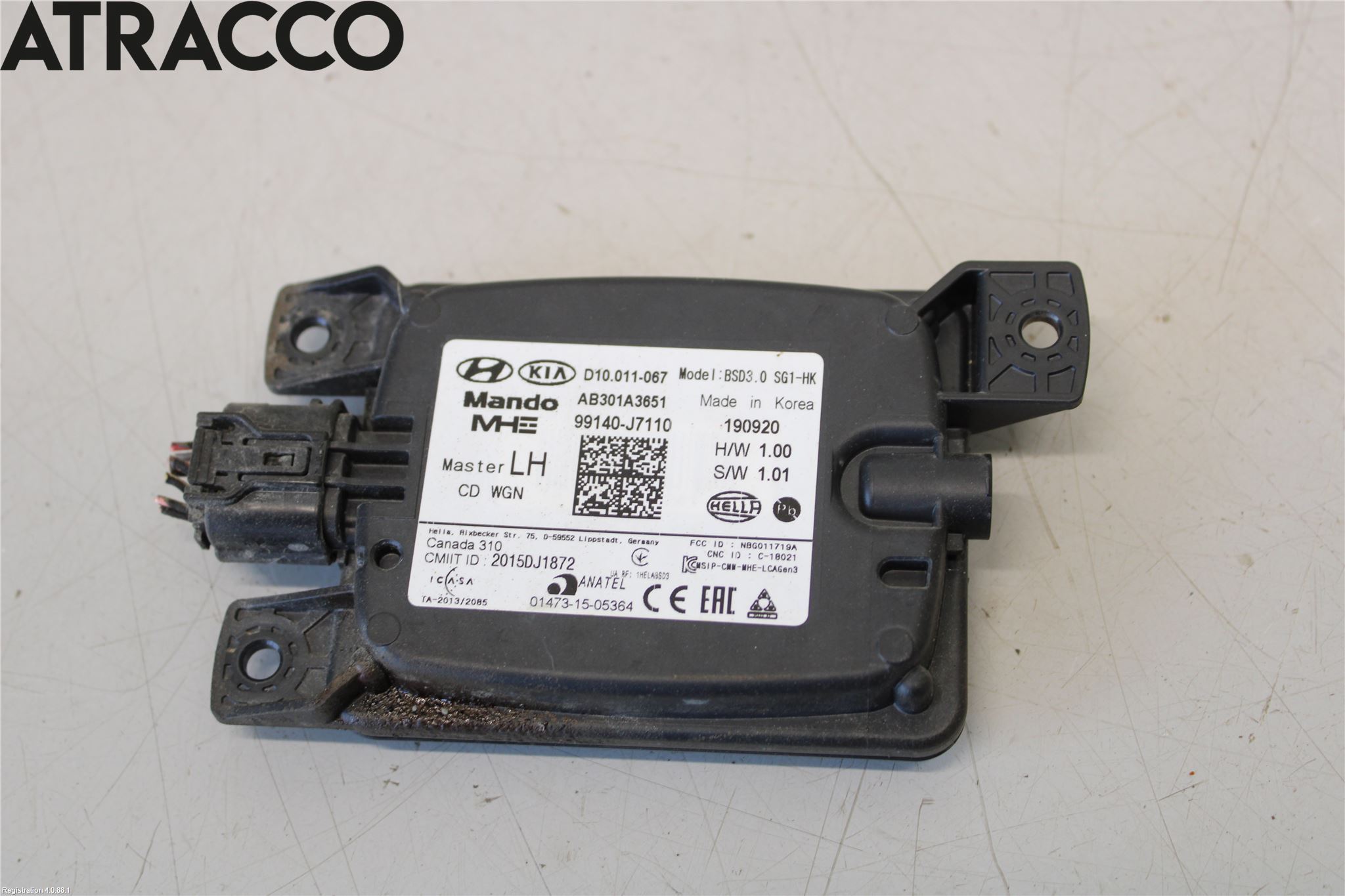 Kia CEED/CEED SW 19- Sensor Kollisjonsbeskyttelse