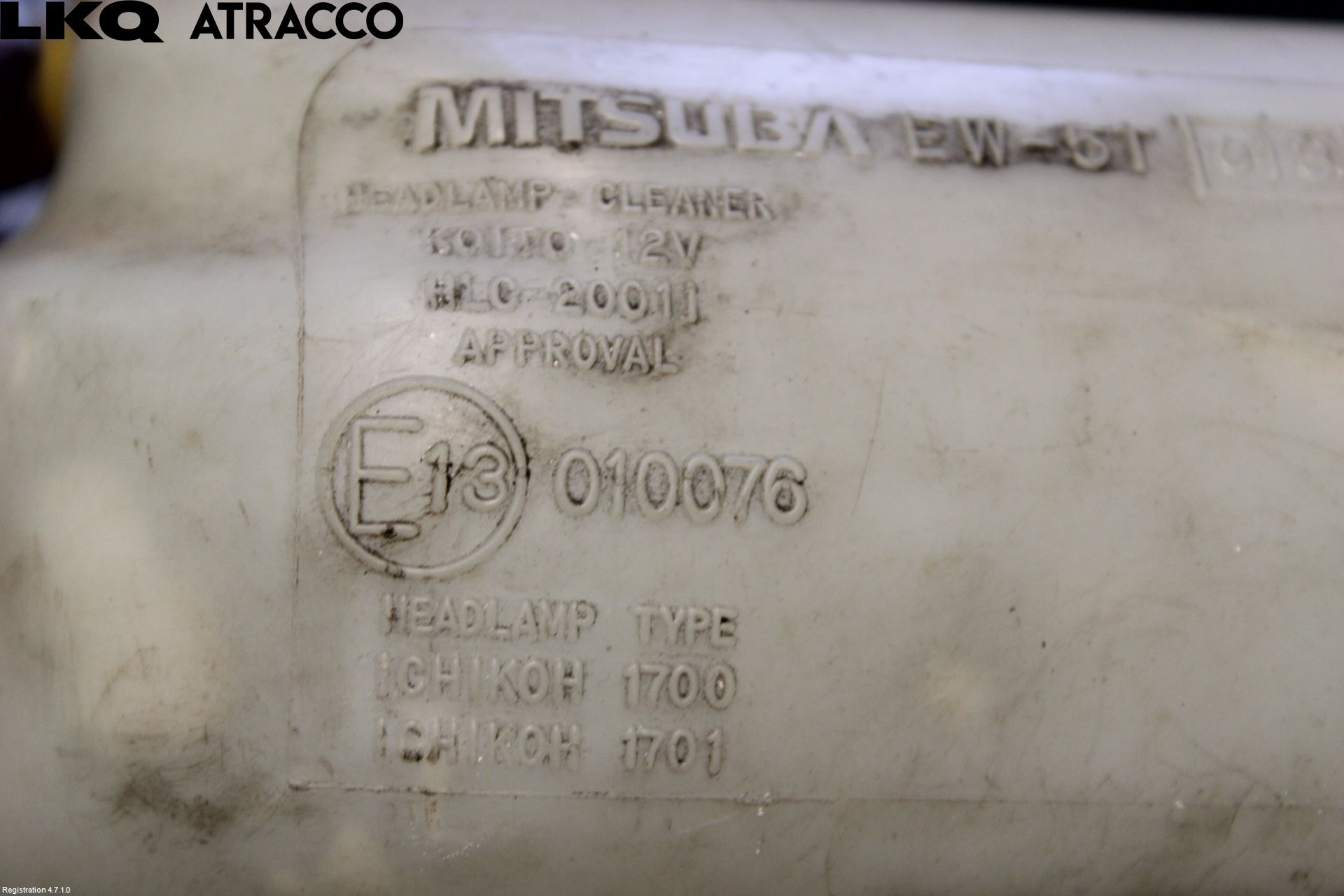 Subaru FORESTER SG 03-05 Spylerbeholder Frontrute