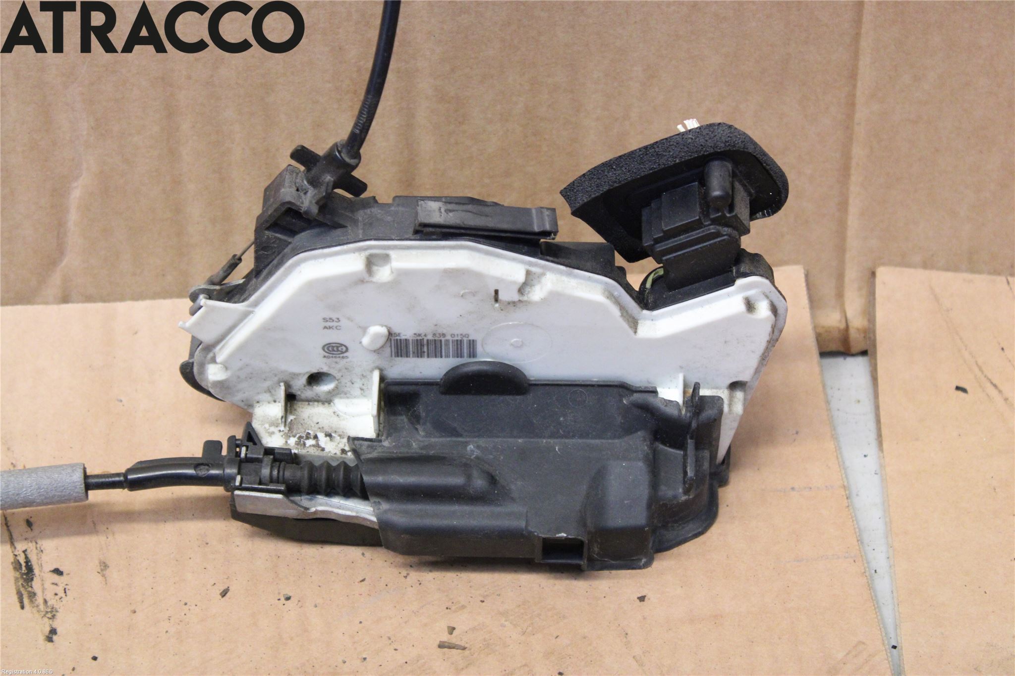 Volkswagen VW GOLF / E-GOLF VII 13-20 Dørlås - Låsekasse