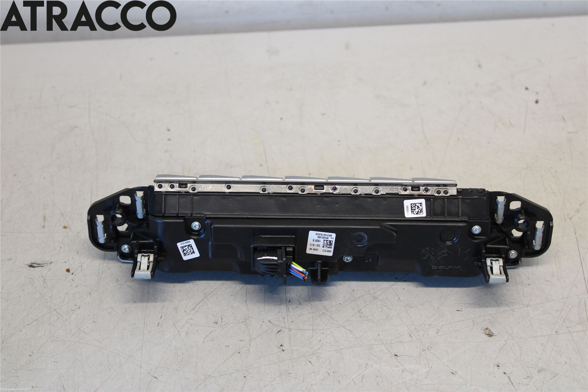 Peugeot 5008 17-24 Varme Ac Betjening-Display