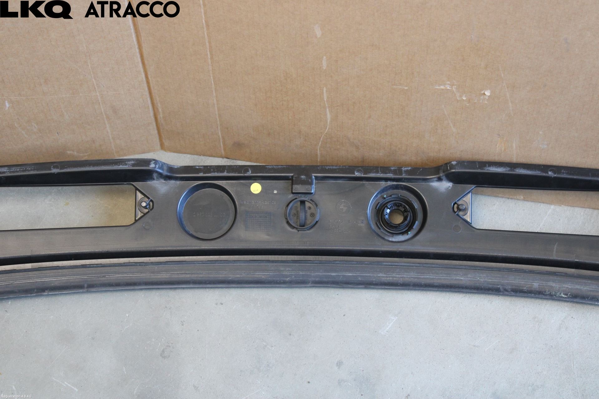 BMW X1 E84 10-15 Visker Deksel-Grill-Under Frr