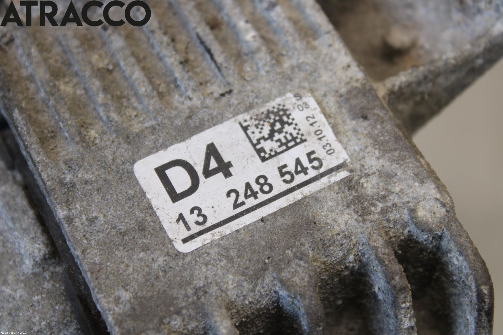 Opel ZAFIRA C 12-19 Motor Feste Stål-Alu