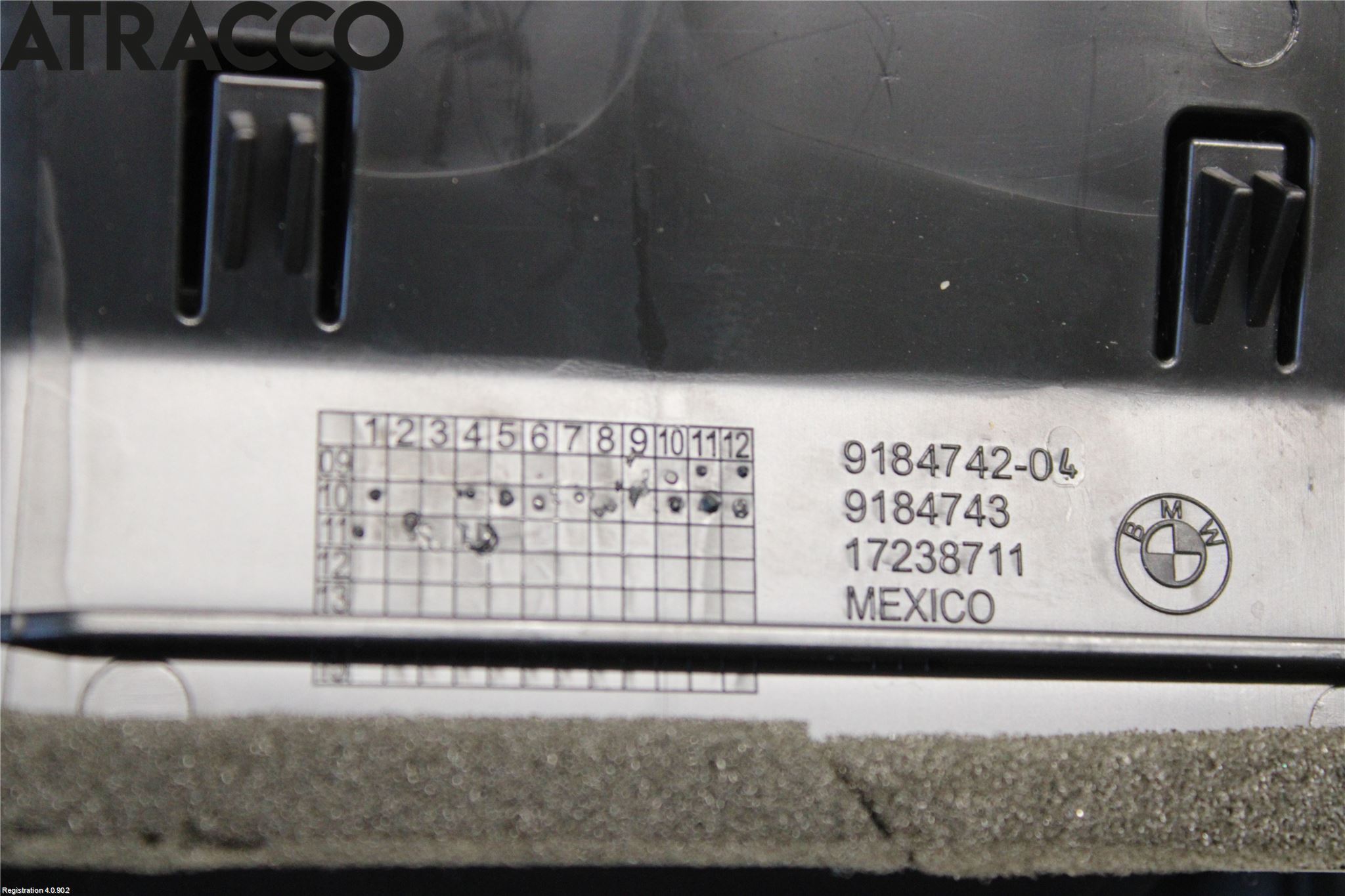 BMW X3 F25 10-17 Dashbord Kanal - Dyse