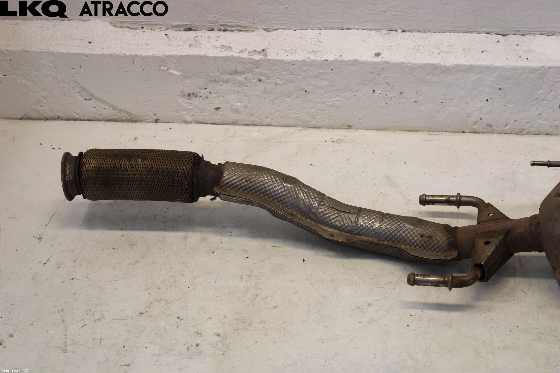 Citroen C4 CACTUS 14-20 Eksos Partikketfilter