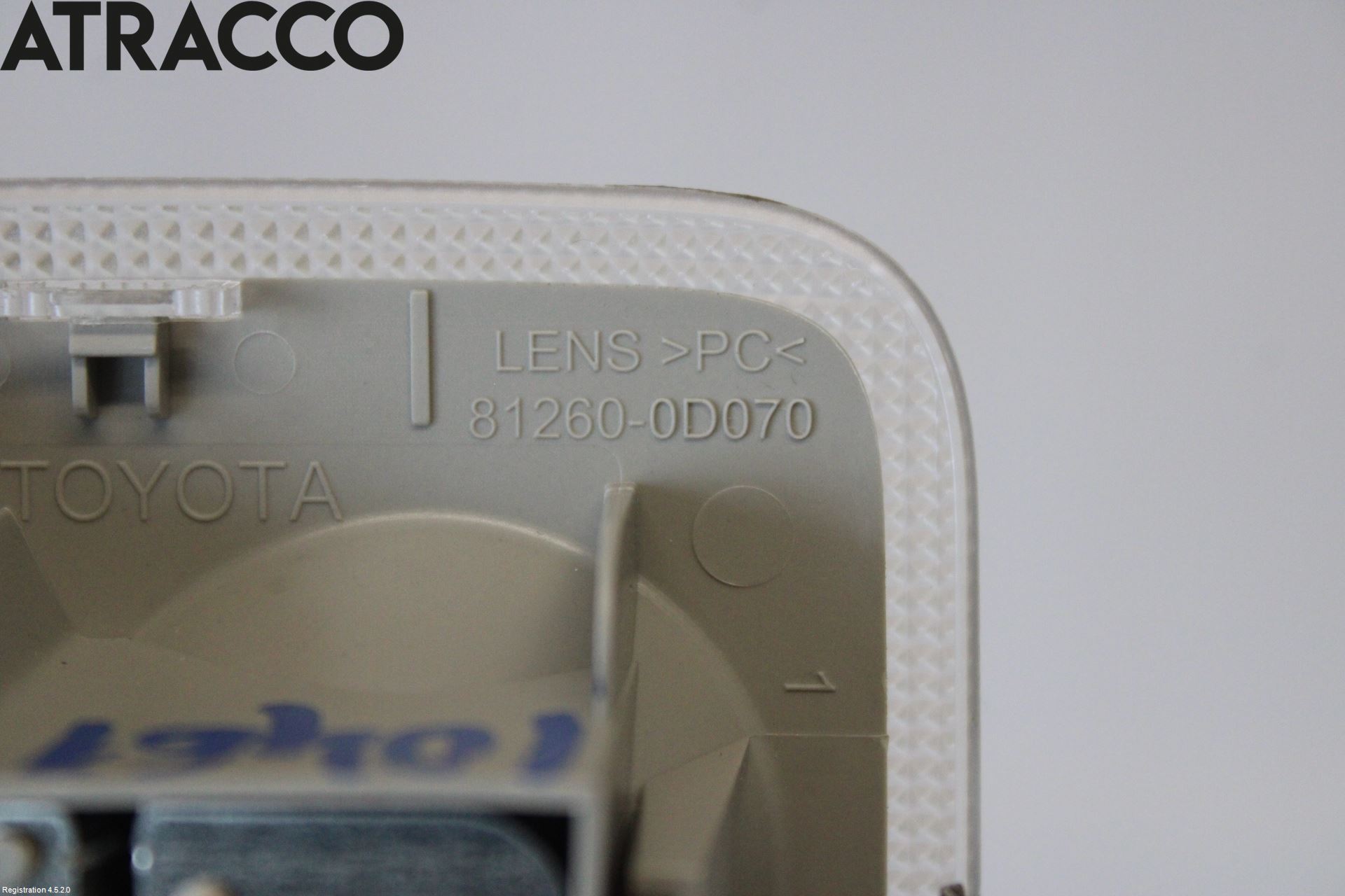 Toyota YARIS XP130 15-20 Innr Taklys