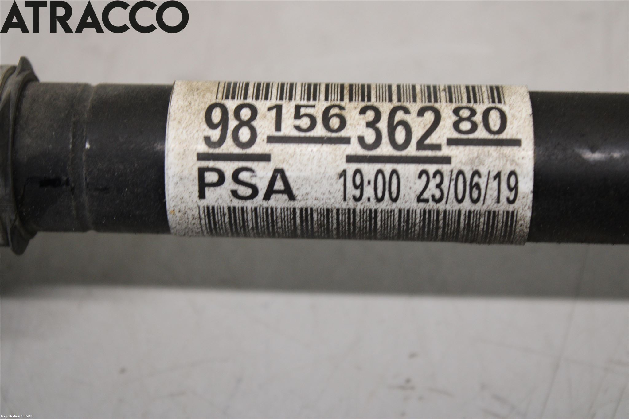 Peugeot PARTNER/E-PARTNER 19- Drivaksel Foran Kompl Høyre