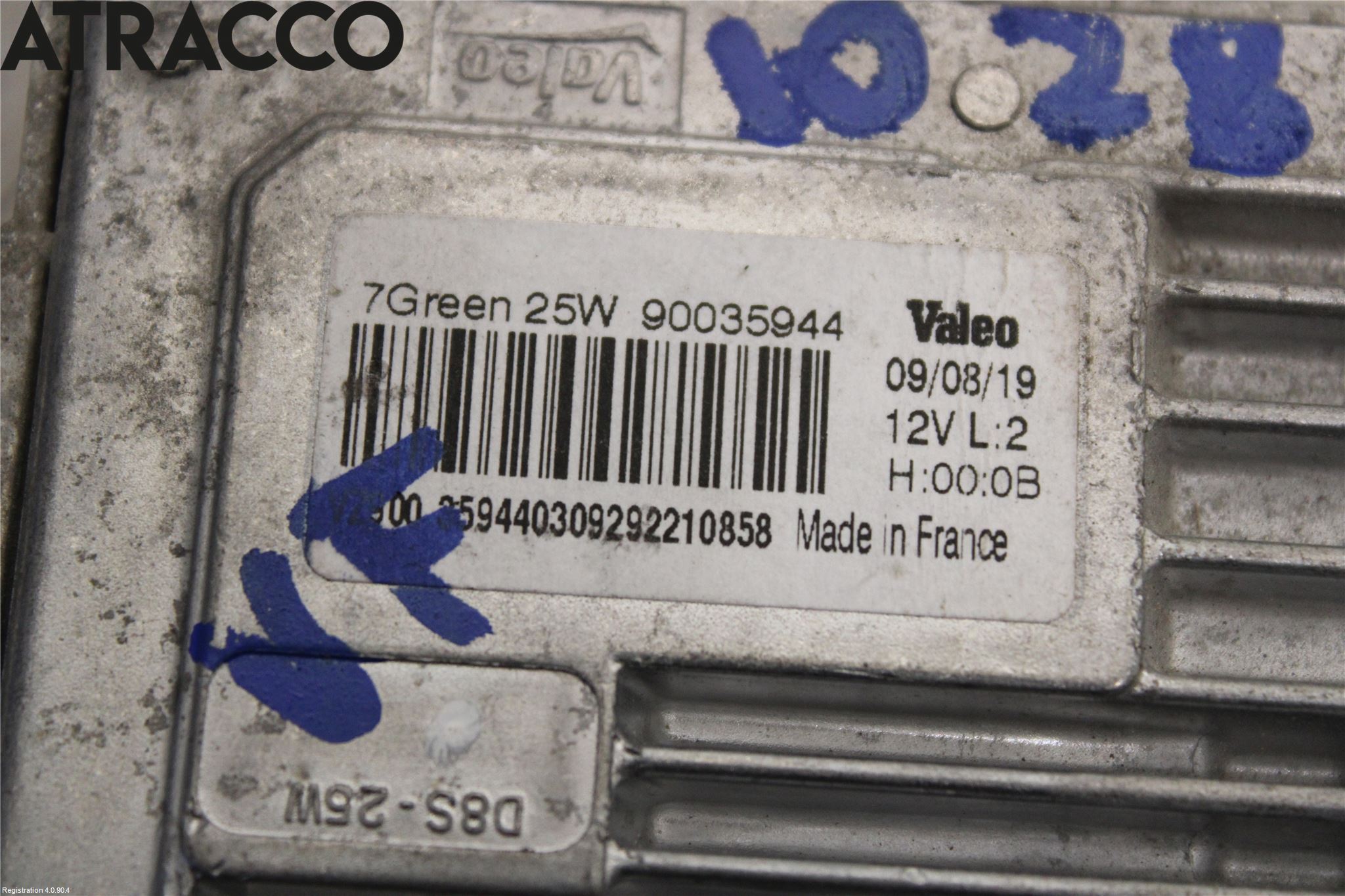 Citroen JUMPY 07-16 Styreenhet Xenon