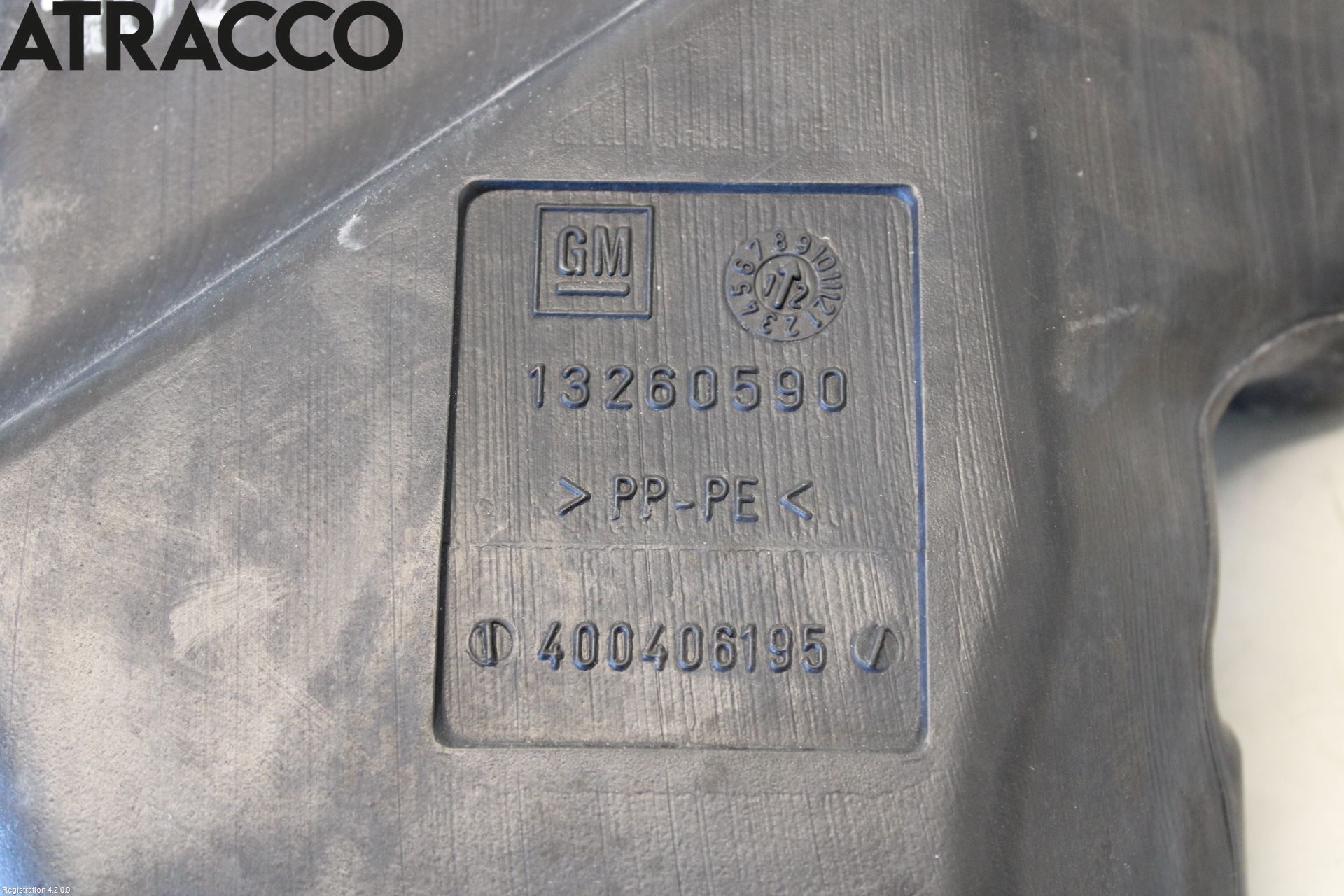 Opel ZAFIRA C 12-19 Spylerbeholder Frontrute-Lykte