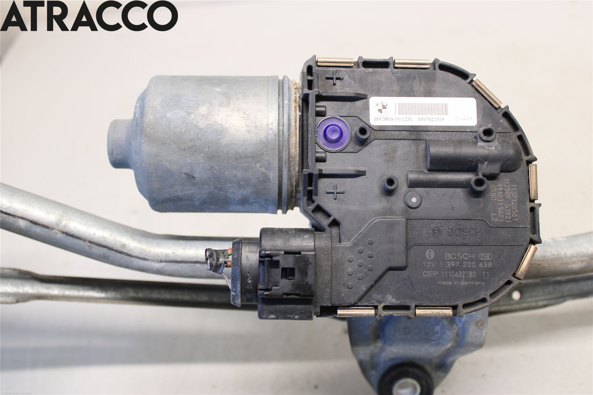 BMW X3 F25 10-17 Viskermotor Frontrute