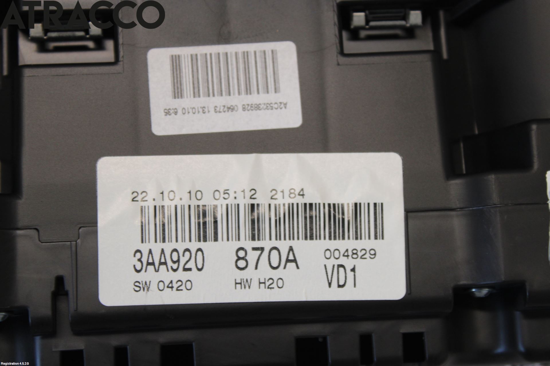 Volkswagen VW PASSAT 11-14 Instr Kombinert