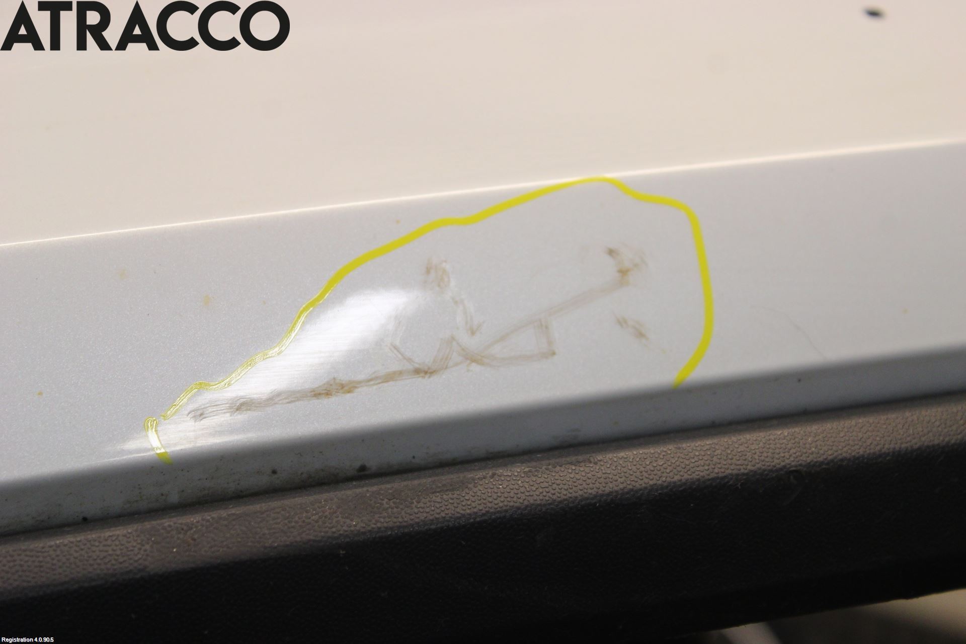 Volkswagen VW GOLF / E-GOLF VII 13-20 Støtfanger Bak Overtrekk