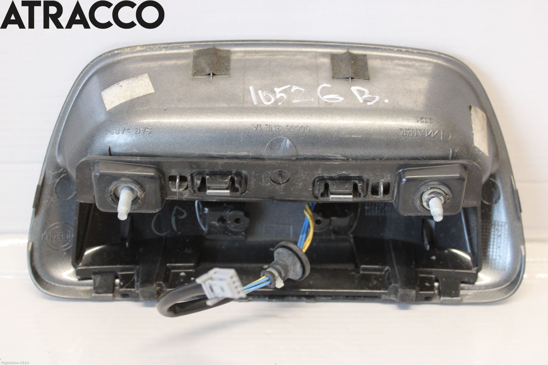 Nissan LEAF 11-17 Bakluke Handtak Ytre