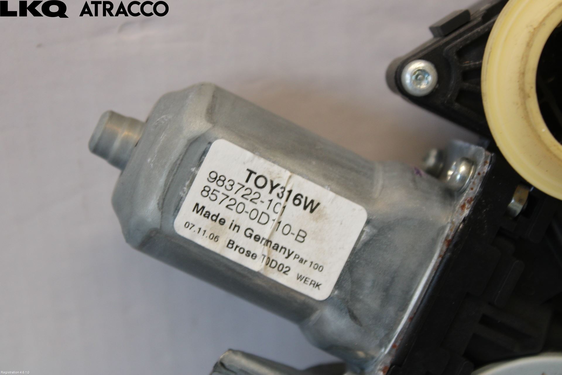 Toyota YARIS XP90 06-11 Vindusheis El Komp