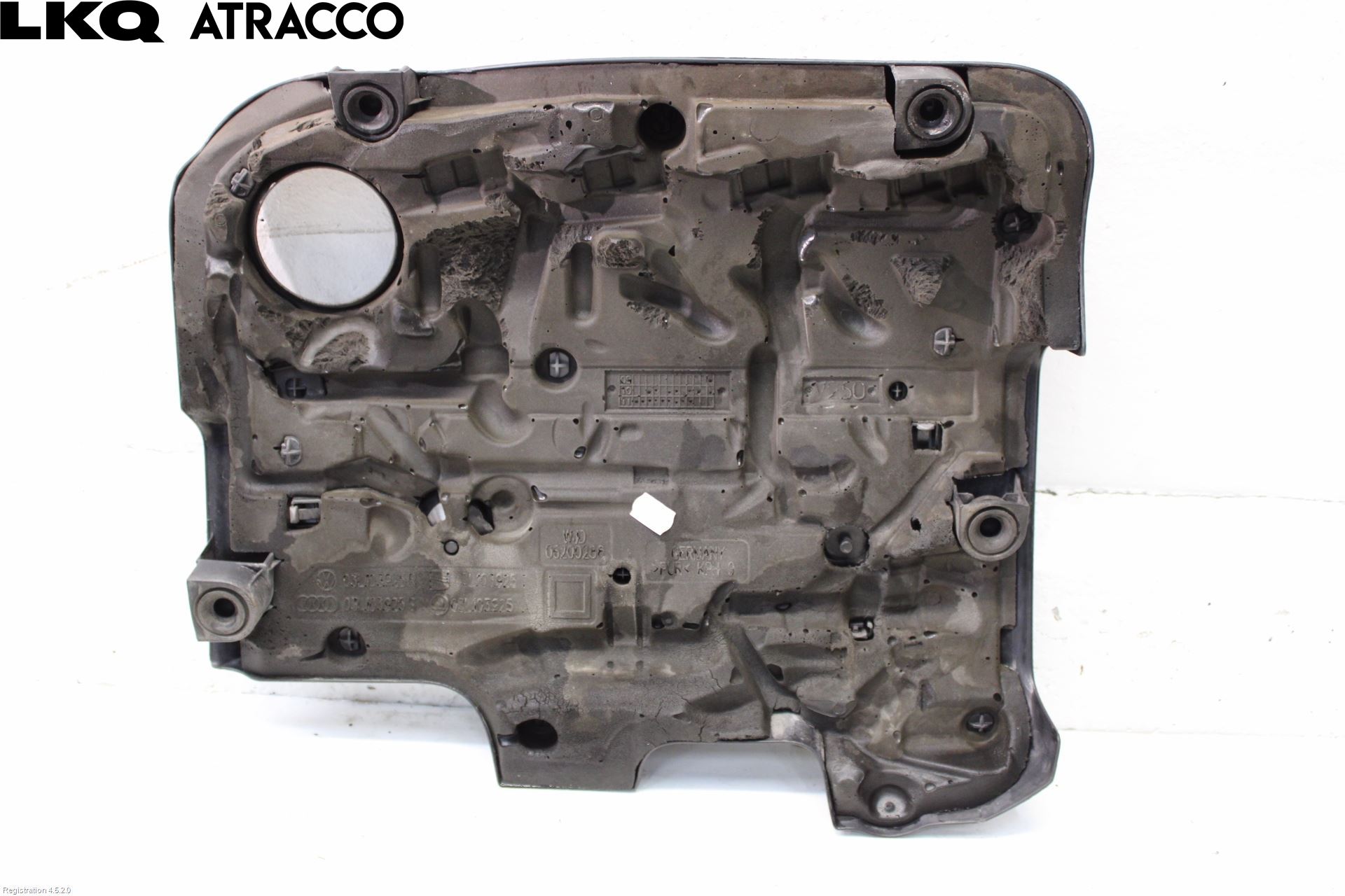 Volkswagen VW TOURAN 10-15 Motor Deksel Over Motor